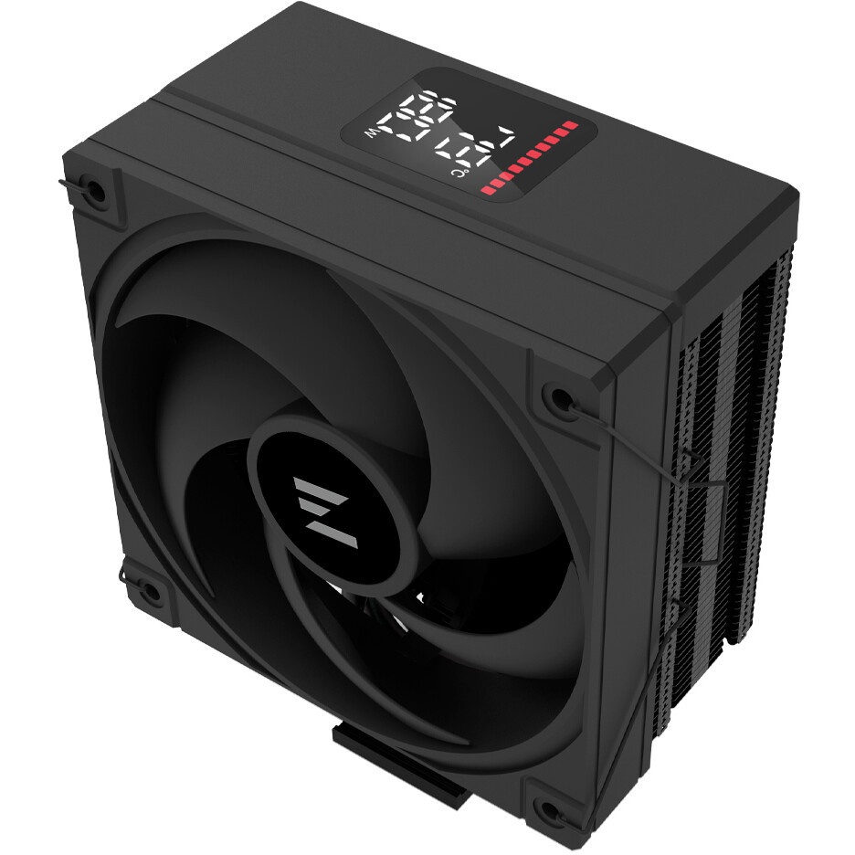 Кулер для процессора Eurocase 6PI120ARGB черный, 120 мм, алюминий/медь, 1800 об/мин, 36 дБ, 4 pin, 2