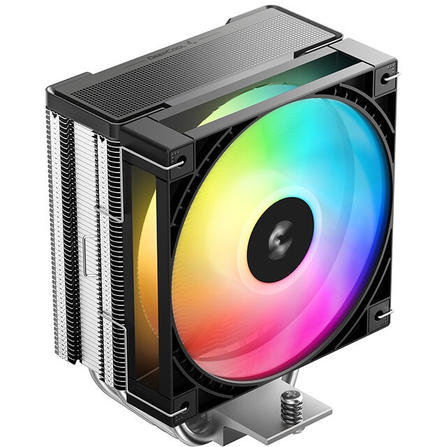 Кулер для процессора Eurocase 6PI120ARGB черный, 120 мм, алюминий/медь, 1800 об/мин, 36 дБ, 4 pin, 2