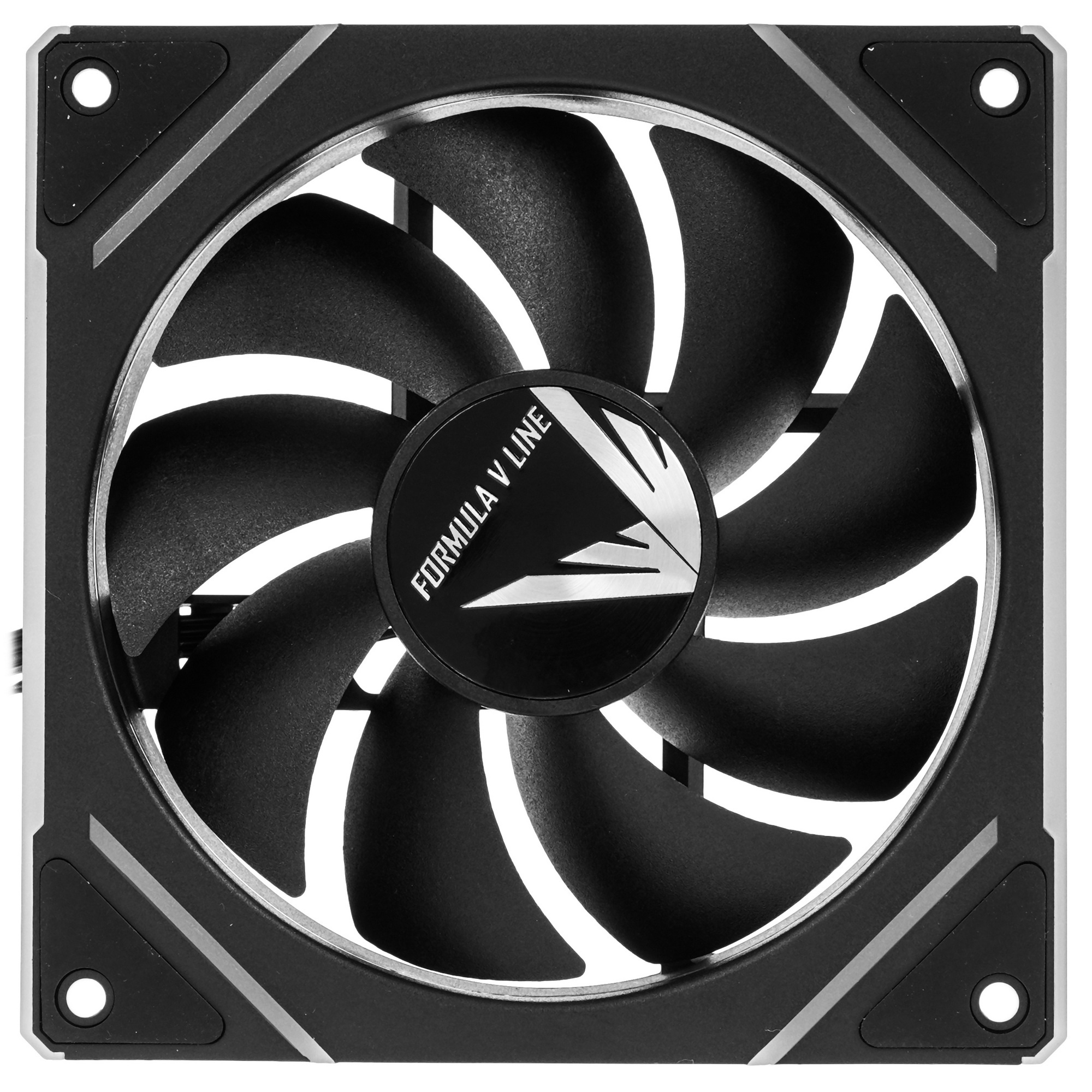 Вентилятор для корпуса Aerocool / Formula Floe Plus 12BK ARPW ARGB черный, 120 мм, 1500 об/мин, 26.8