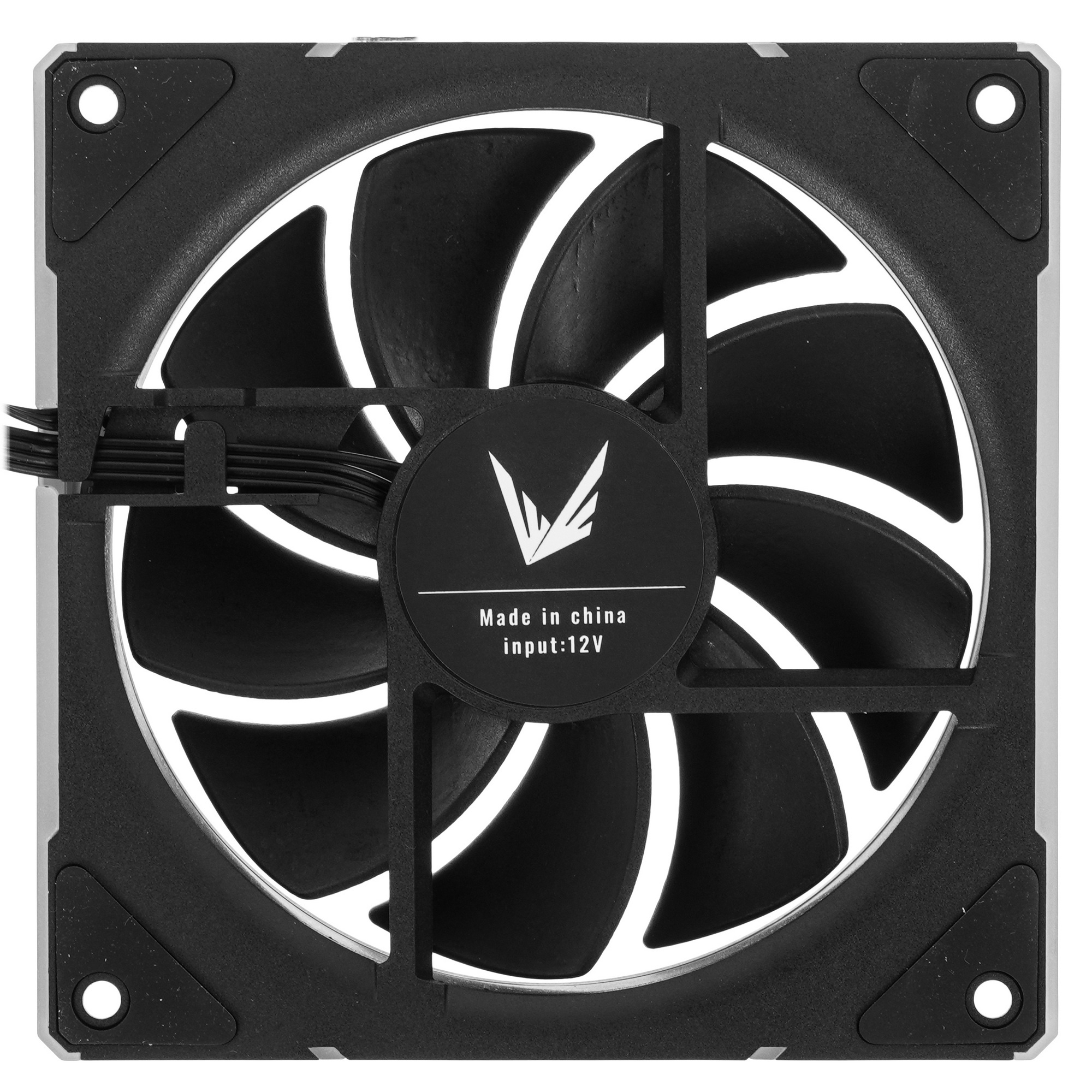 Вентилятор для корпуса Aerocool / Formula Floe Plus 12BK ARPW ARGB черный, 120 мм, 1500 об/мин, 26.8