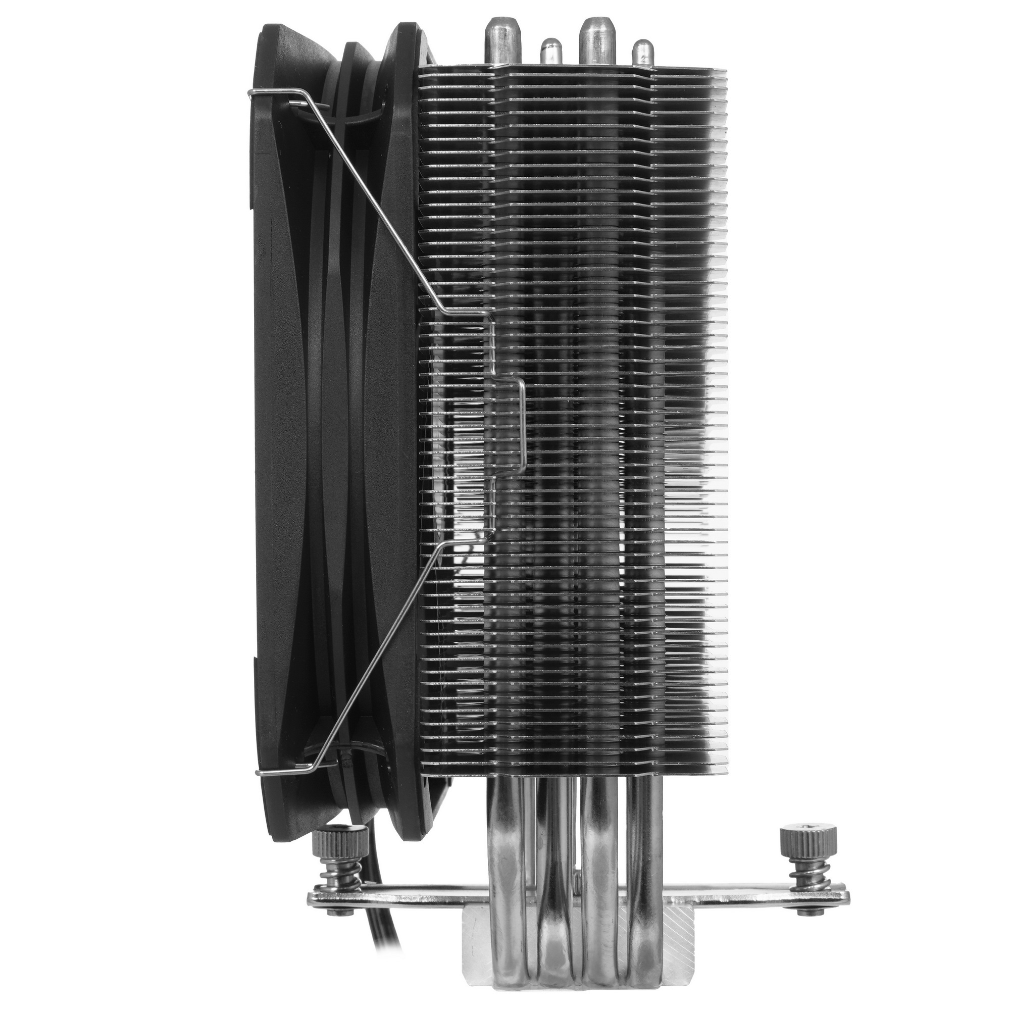 Кулер PCCooler Paladin 400 ARGB черный 130мм алюминий+медь 1600rpm 28.6db 4-pin 200W 157мм