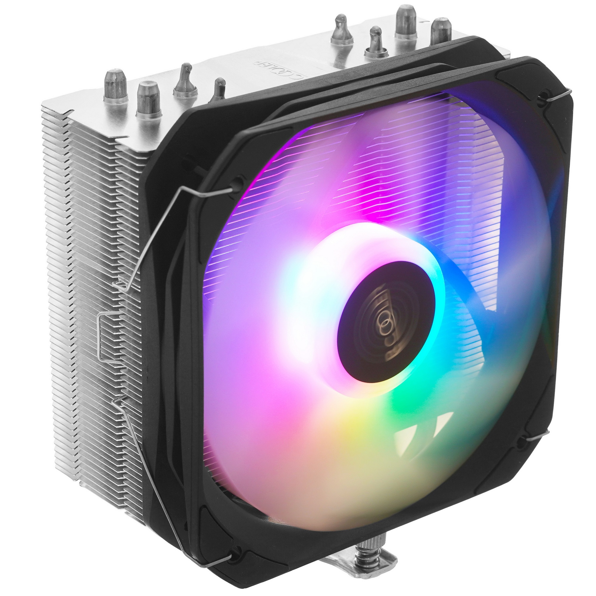 Кулер PCCooler Paladin 400 ARGB черный 130мм алюминий+медь 1600rpm 28.6db 4-pin 200W 157мм