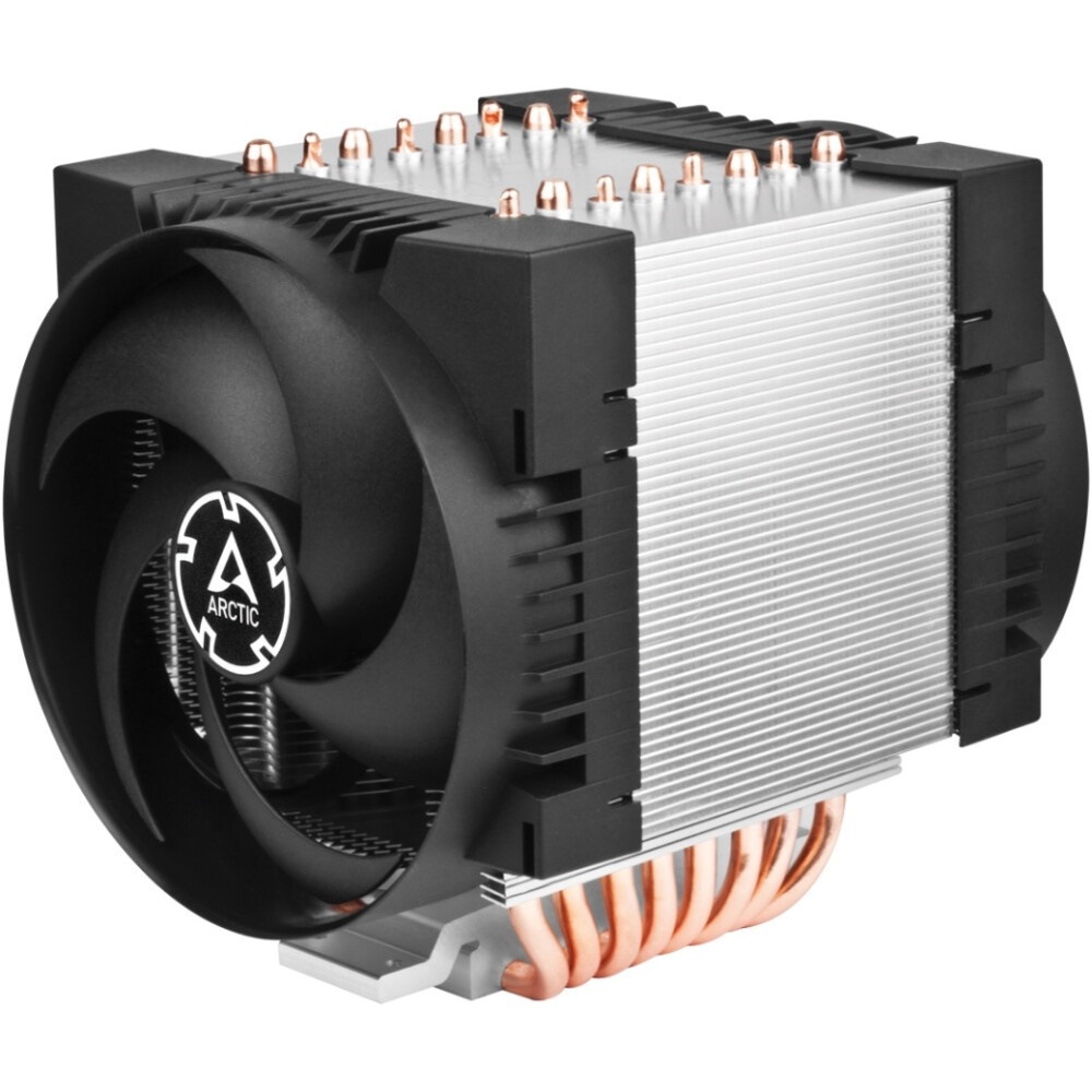 Вентилятор для процессора Arctic Freezer 4U-M Rev. 2 серебристый/черный, 120 мм, алюминий/медь, 2300