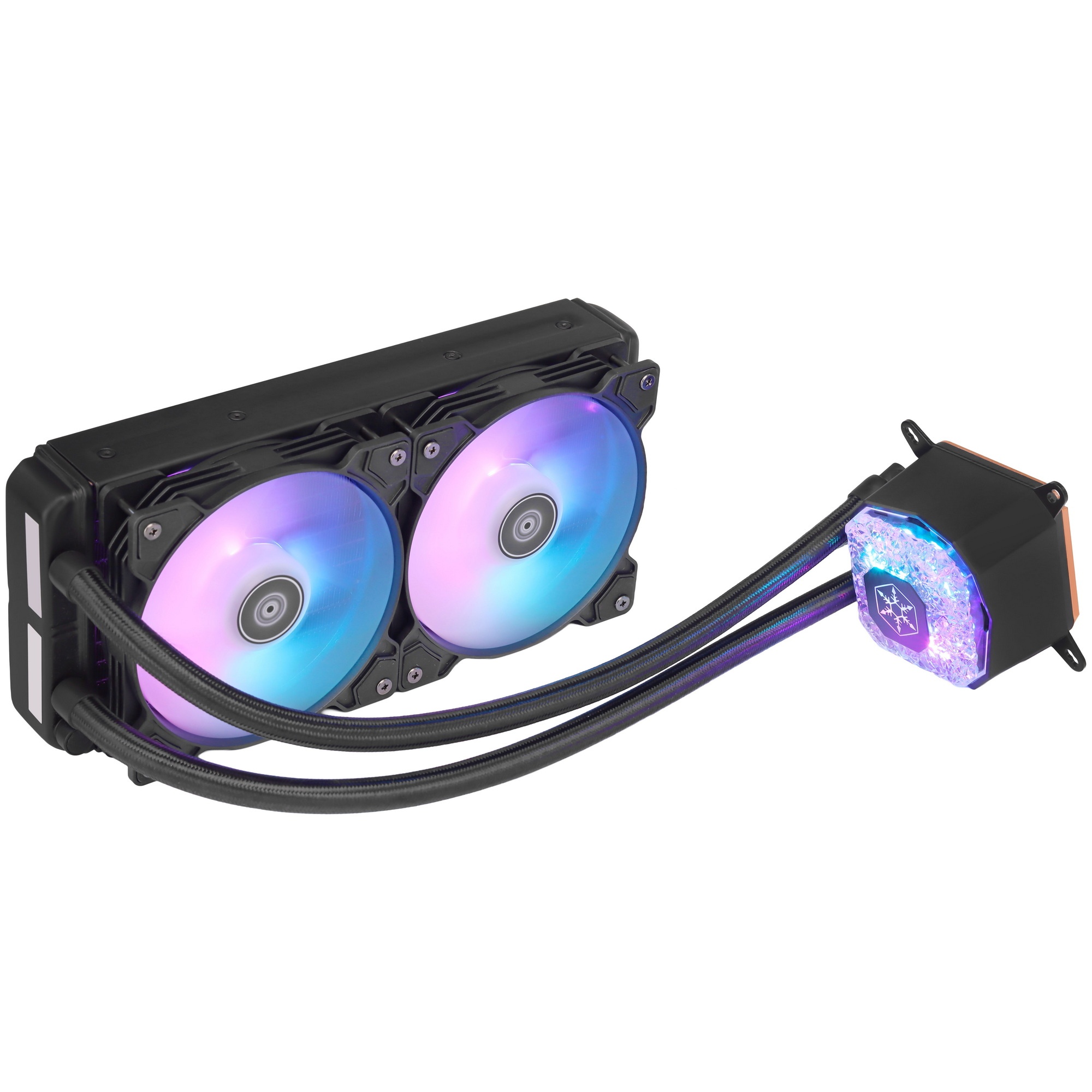 Система водяного охлаждения SST-IG240P-ARGB 240mm high-performance ARGB AIO liquid cooler with 2x120