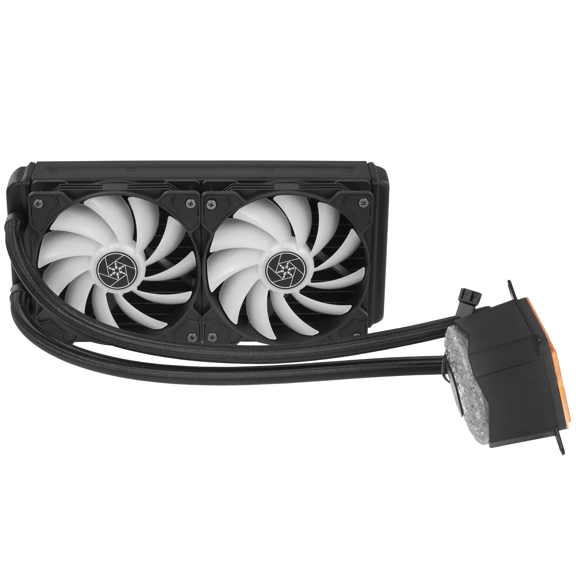 Система водяного охлаждения SST-IG240P-ARGB 240mm high-performance ARGB AIO liquid cooler with 2x120