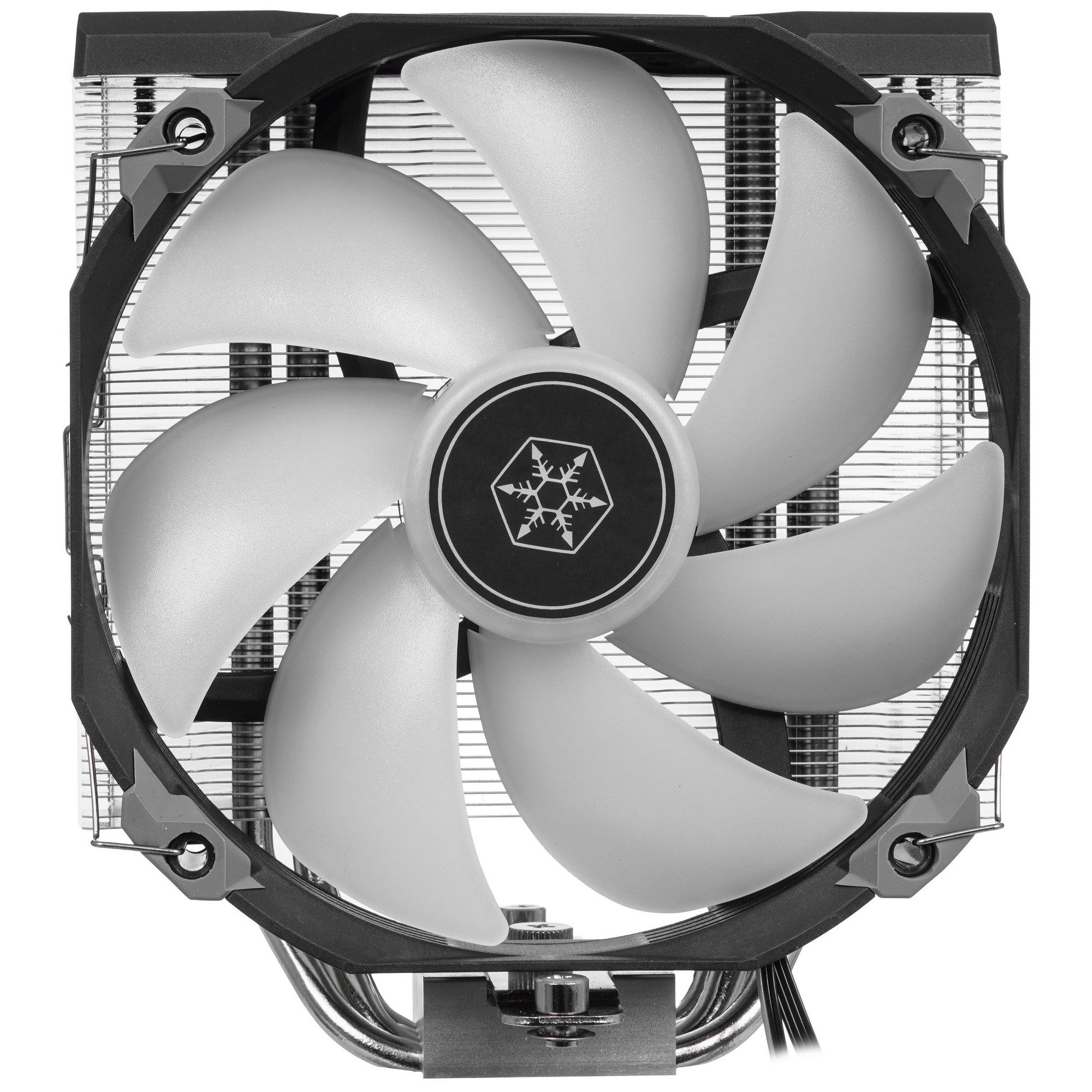 Вентилятор Silverstone G53ARV140ARGB20  High-performance 140mm CPU cooler with four Ø6mm copper heat