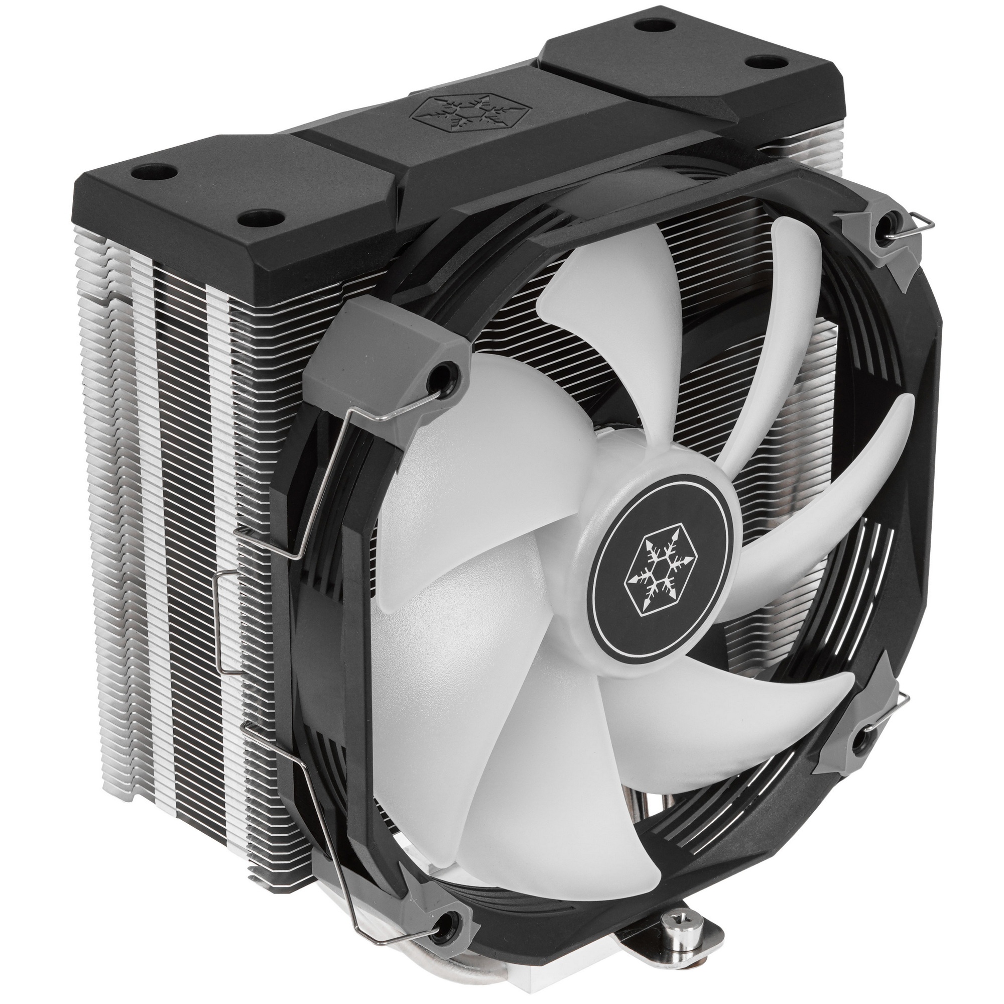 Вентилятор Silverstone G53ARV140ARGB20  High-performance 140mm CPU cooler with four Ø6mm copper heat