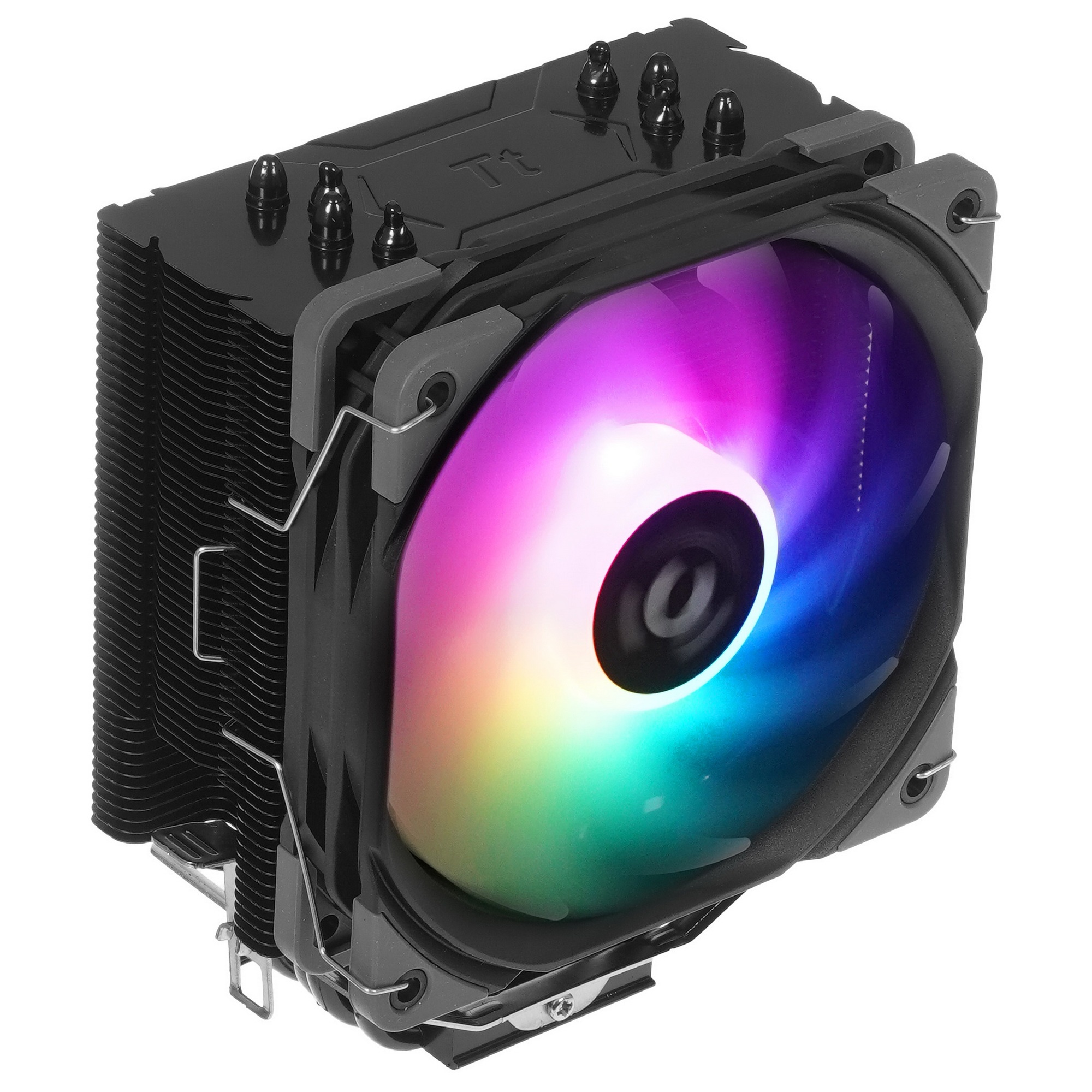 Устройство охлаждения(кулер) Thermaltake UX200 SE ARGB Soc-AM5/AM4/1151/1200/1700 черный 4-pin 25dB