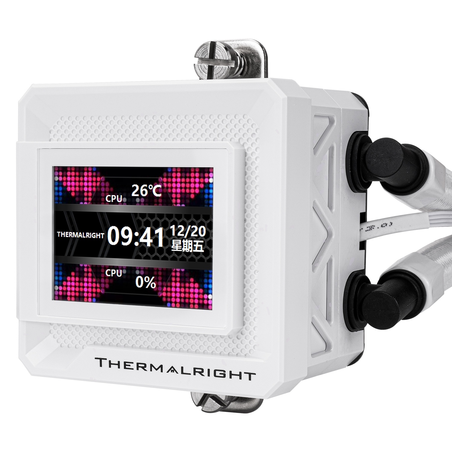 Водяное охлаждение для процессора Thermalright Frozen Warframe SE 240 ARGB White (240mm, LED temp.,
