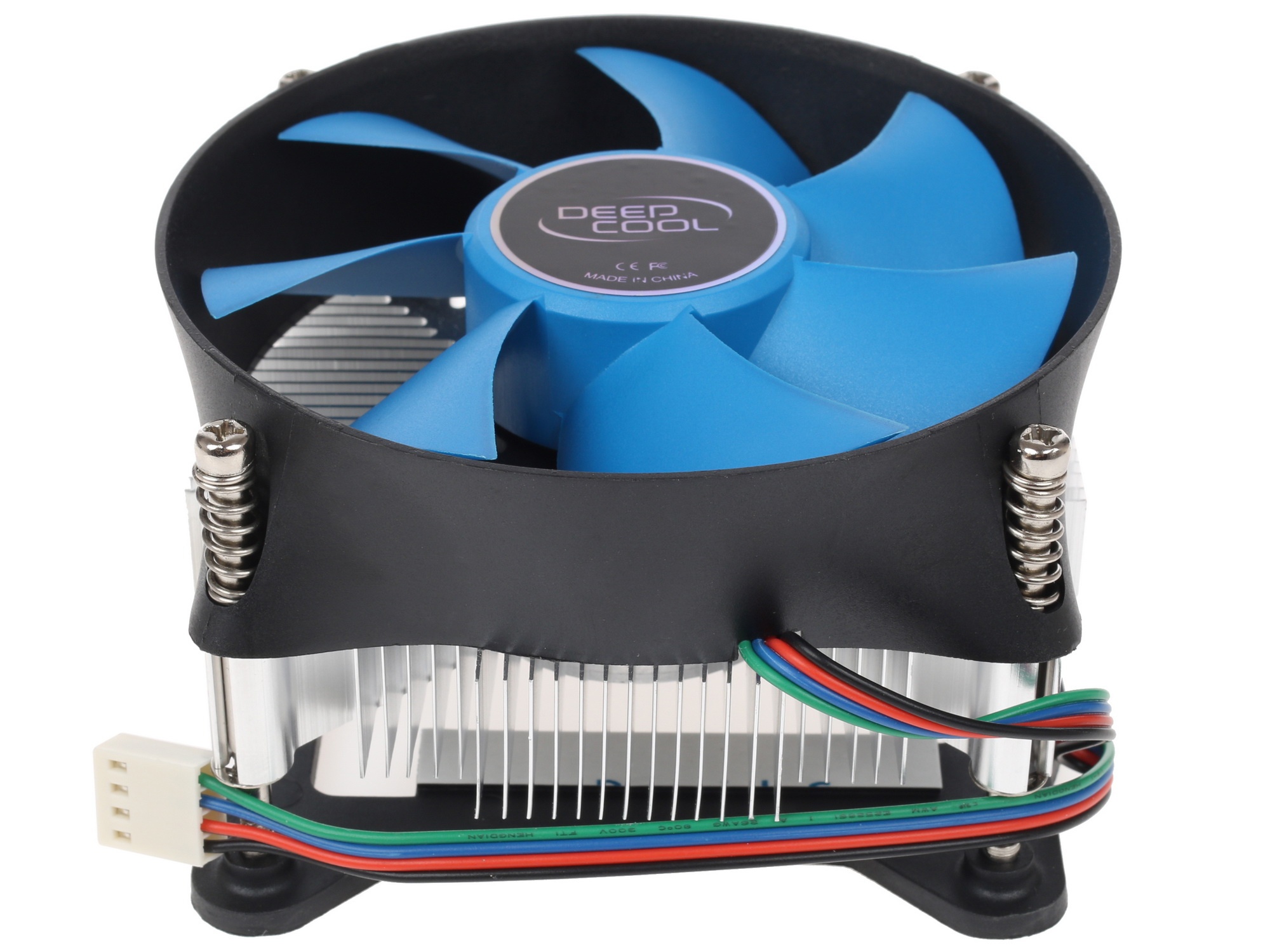 Кулер для процессора DEEPCOOL THETA 15 PWM черный/синий, 100 мм, алюминий, 2800 об/мин, 36 дБ, 4 pin