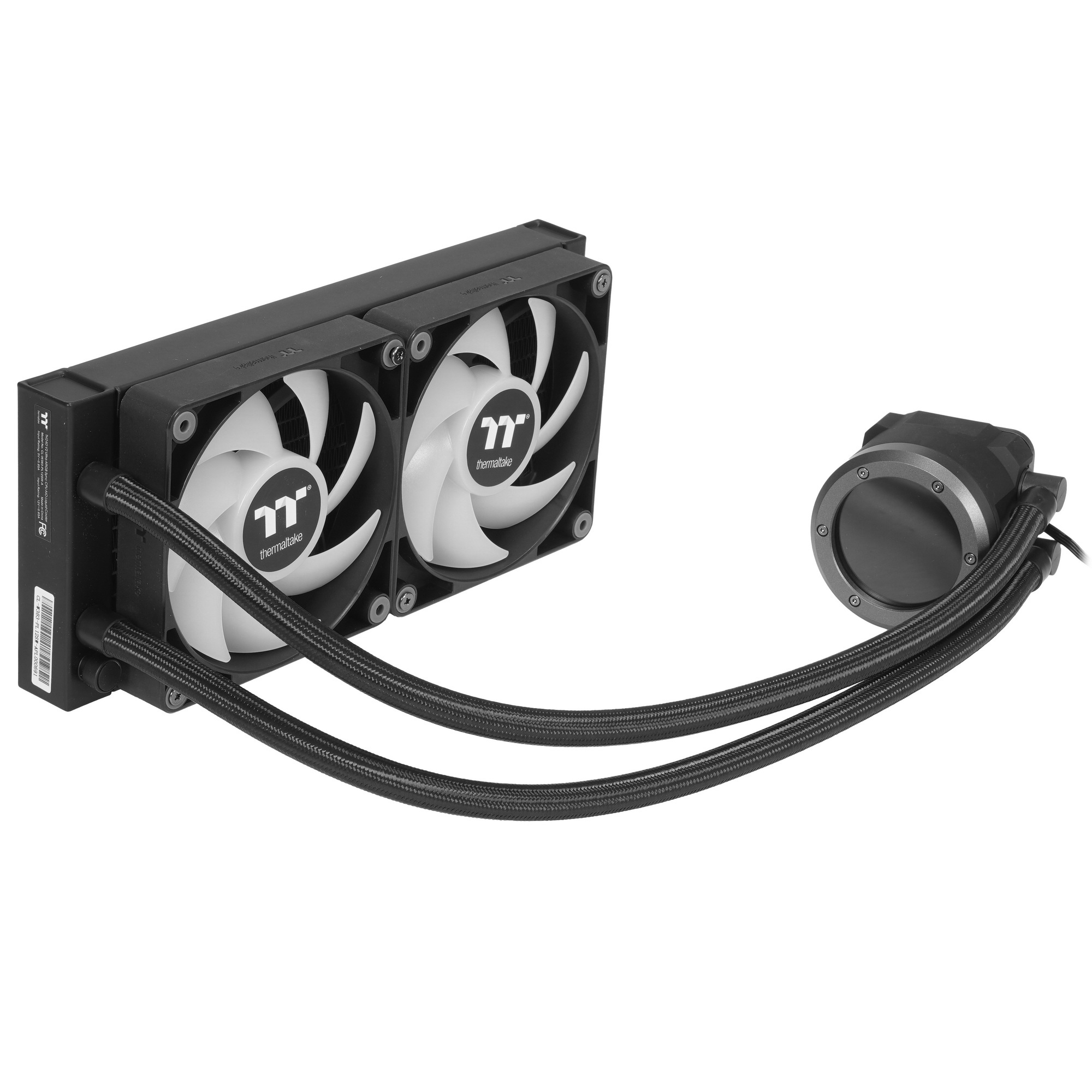 Система водяного охлаждения Thermaltake TH240 V2 Ultra ARGB Soc-AM5/AM4/1151/1200/1700 черный 4-pin