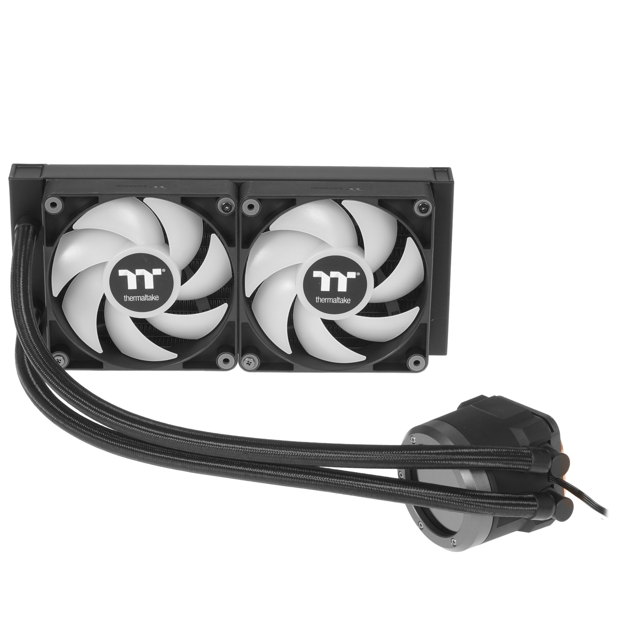 Система водяного охлаждения Thermaltake TH240 V2 Ultra ARGB Soc-AM5/AM4/1151/1200/1700 черный 4-pin