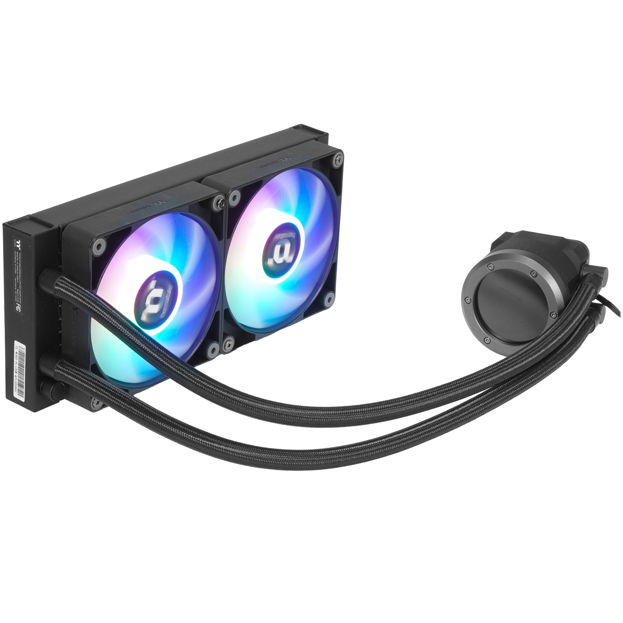Система водяного охлаждения Thermaltake TH240 V2 Ultra ARGB Soc-AM5/AM4/1151/1200/1700 черный 4-pin