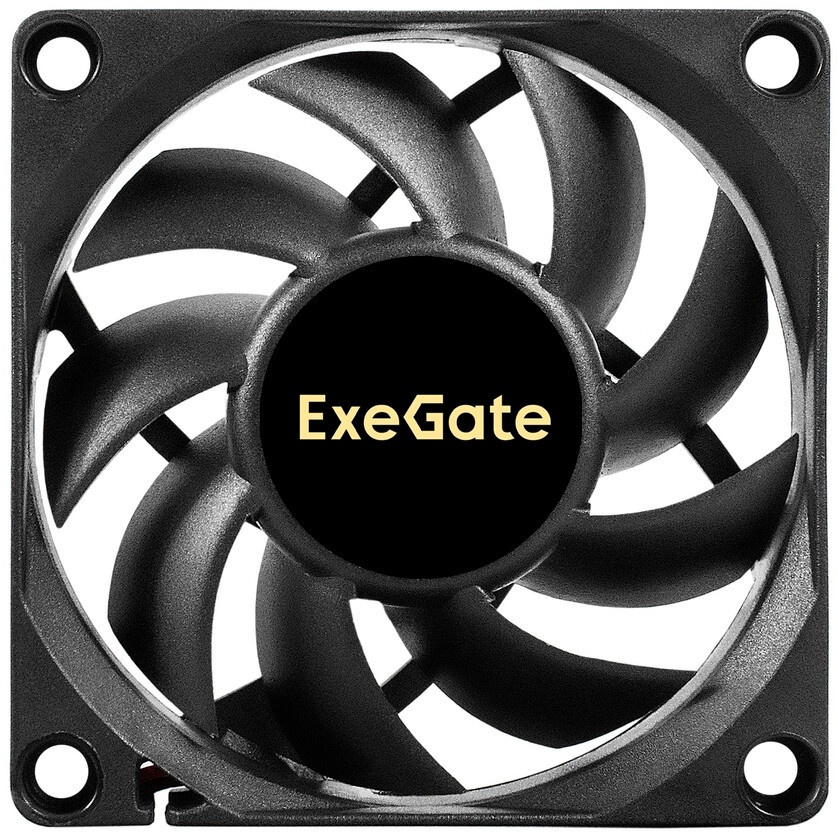 Вентилятор для корпуса ExeGate EX07025S3P черный, 70 мм, 3500 об/мин, 35.5 дБ, 3 pin