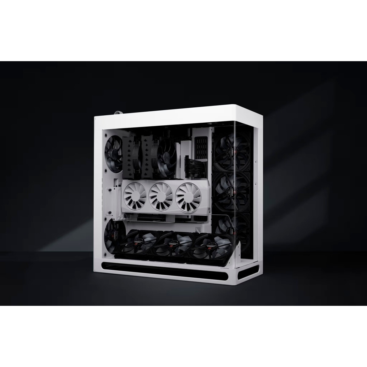 Вентилятор для корпуса ExeGate EX14025S4P-PWM черный, 140 мм, 1200 об/мин, 24 дБ, 4 pin