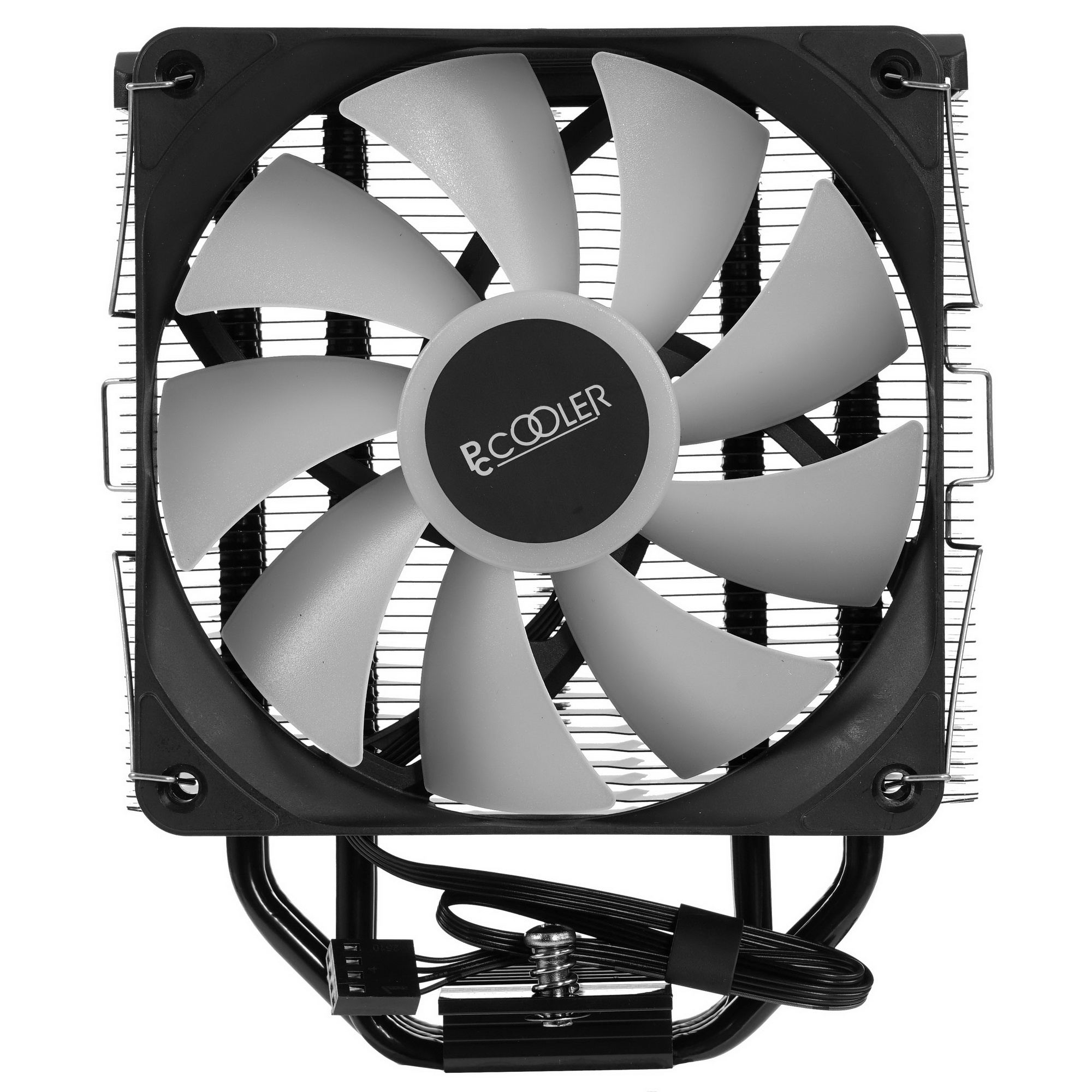 Кулер PCCooler Paladin EX400S черный 120мм алюминий+медь 1800rpm 28.6db 4-pin 180W 157мм