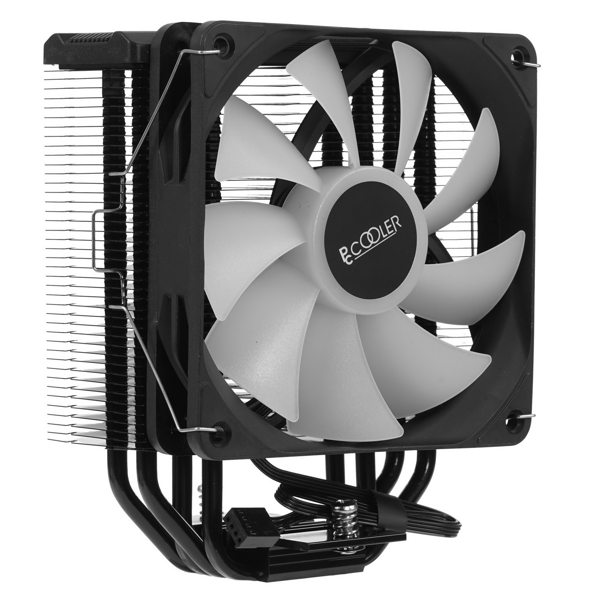 Кулер PCCooler Paladin EX400S черный 120мм алюминий+медь 1800rpm 28.6db 4-pin 180W 157мм