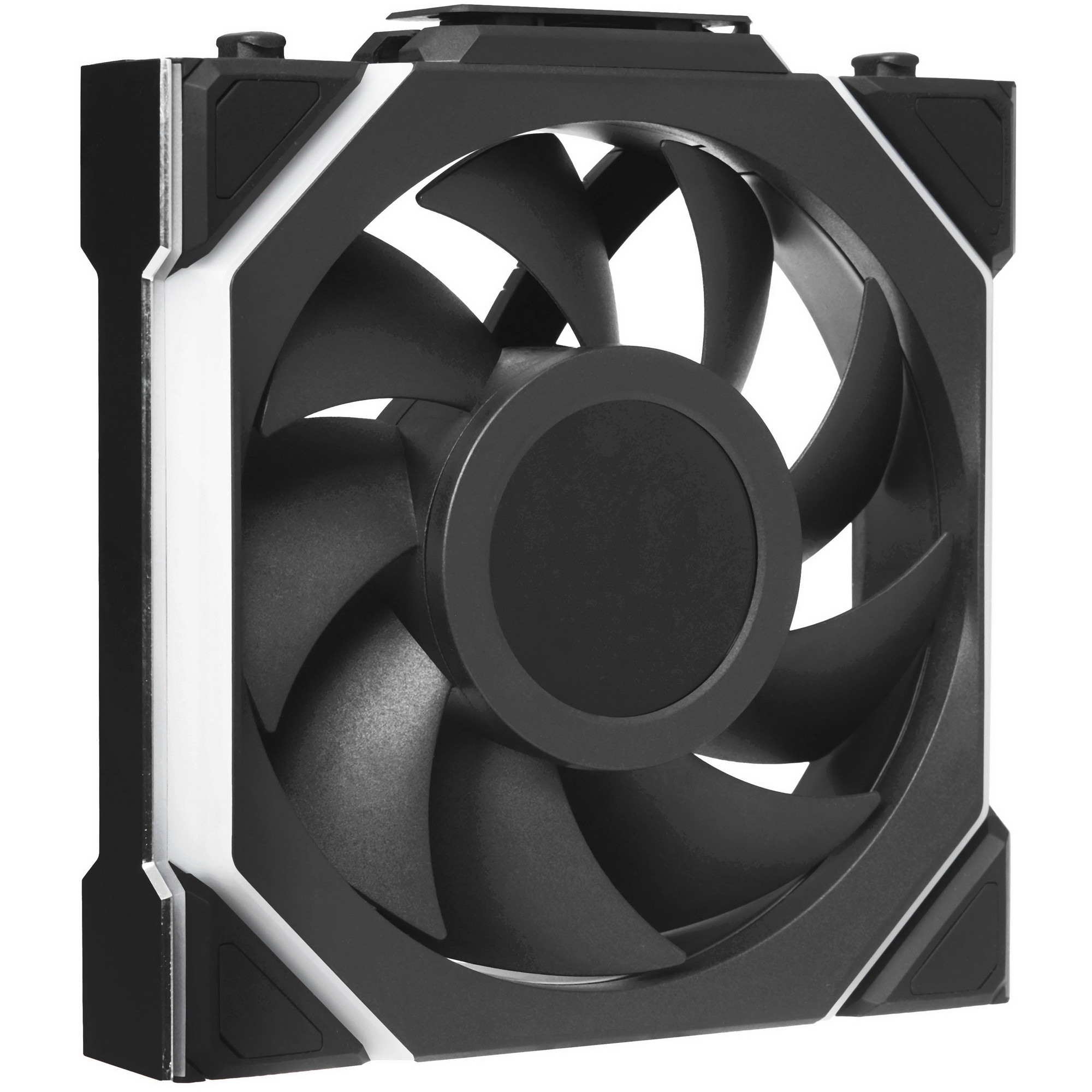 Вентилятор для корпуса Lian Li Uni Fan SL Wireless 120 LCD ARGB G99.12SLLCD1W1B.R0 черный, 120 мм, 1