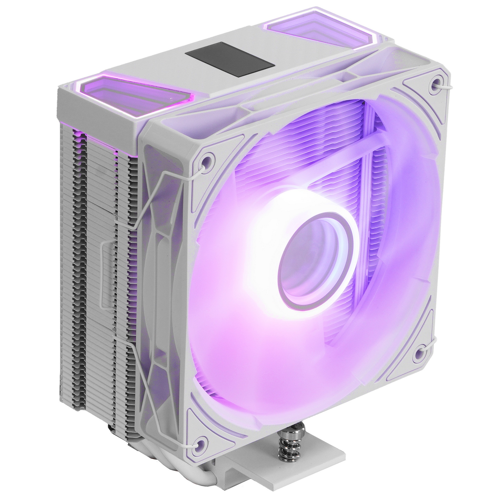 Кулер для процессора Bloody BD-AC220-ARGB1 ARGB белый, 120 мм, алюминий/медь, 1600 об/мин, 26 дБ, 4