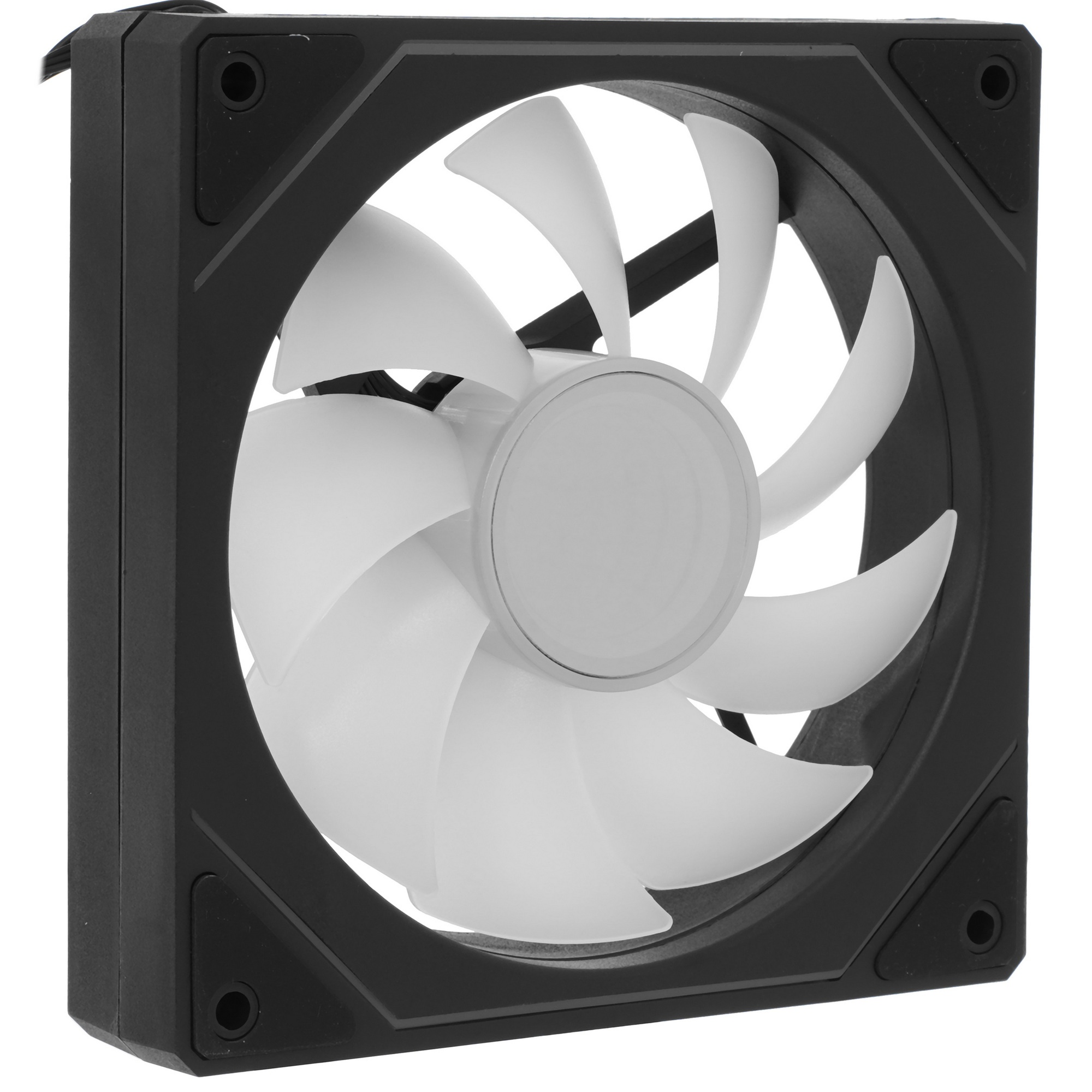 Вентилятор для корпуса Aerocool / Formula Floe 12BK ARPW ARGB черный, 120 мм, 1500 об/мин, 26.8 дБ,