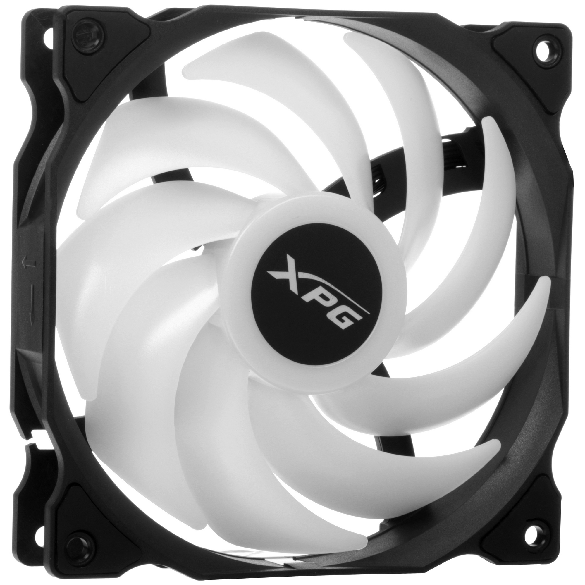 Комплект вентиляторов для корпуса ADATA XPG VENTO 120 ARGB PWM черный, 120 мм, 1850 об/мин, 21 дБ, 4