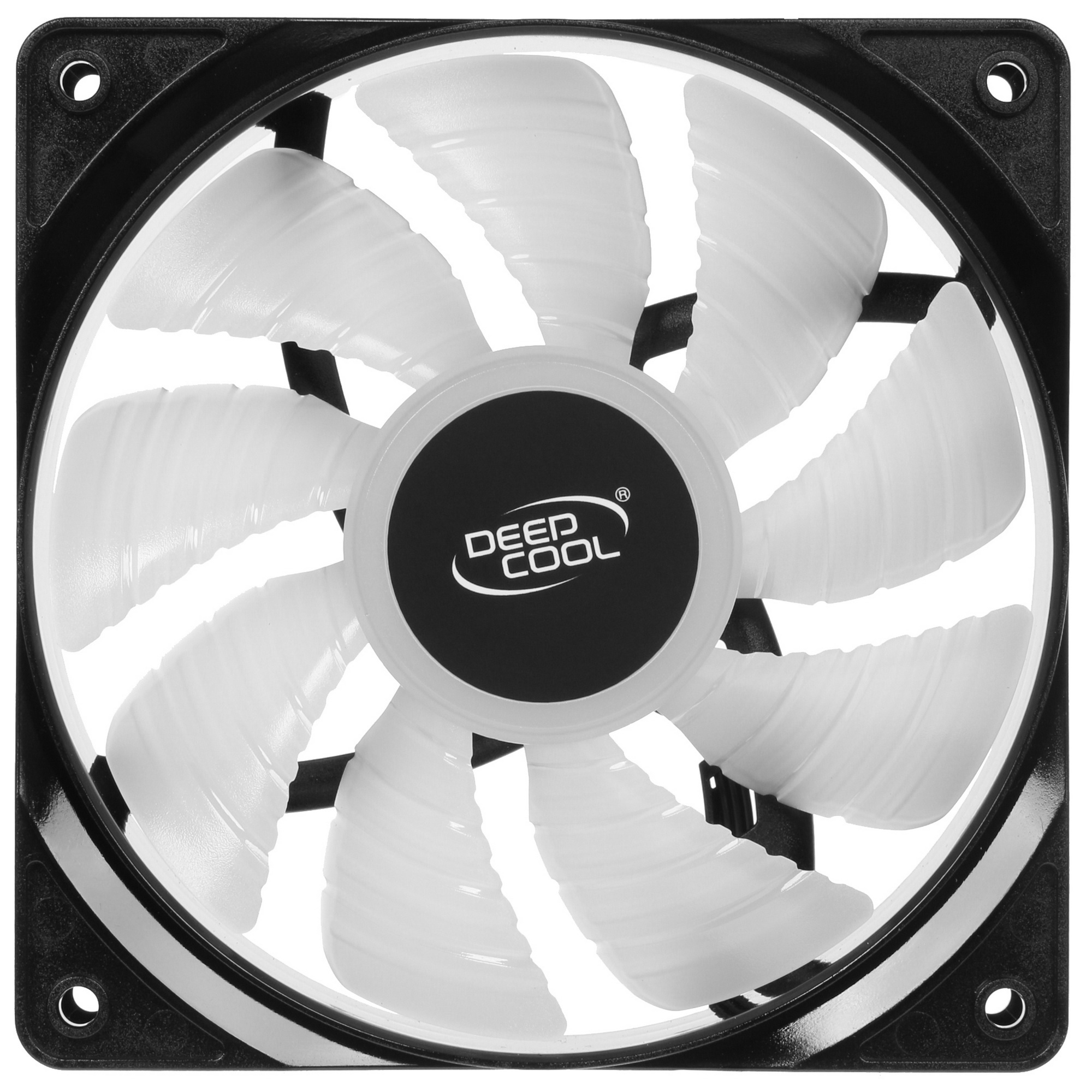 Вентилятор для корпуса DEEPCOOL RF120B черный, 120 мм, 1300 об/мин, 21.9 дБ, 3 pin
