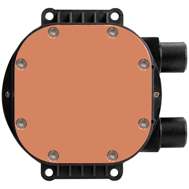 Комплект водяного охлаждения ExeGate BlackWater-120V3.PWM.ARGB (3 PIN 5V ADDRESSABLE RGB подсветка,