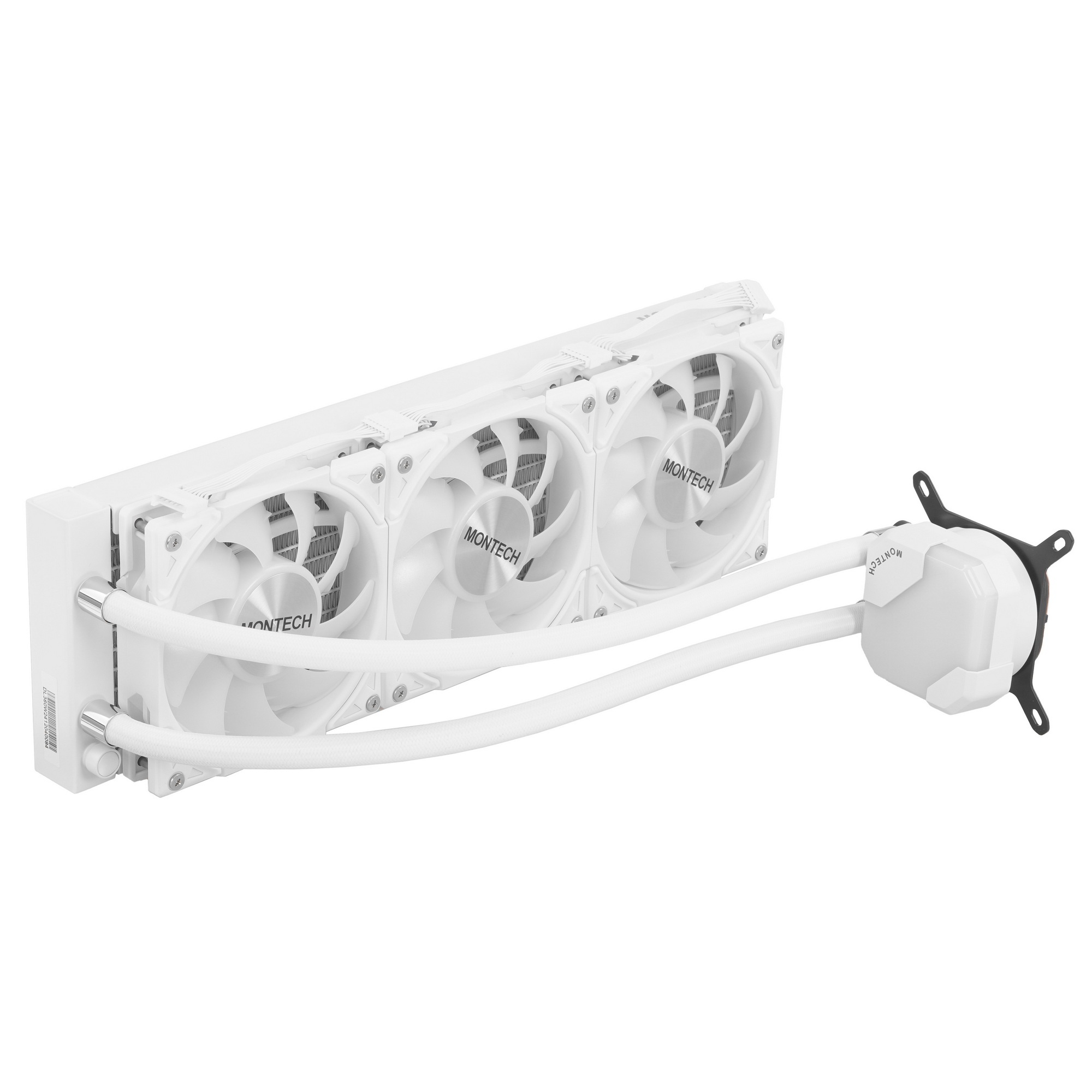 Система водяного охлаждения Montech HyperFlow 360 ARGB белый 120мм алюминий+медь 29.1db 4-pin 320W