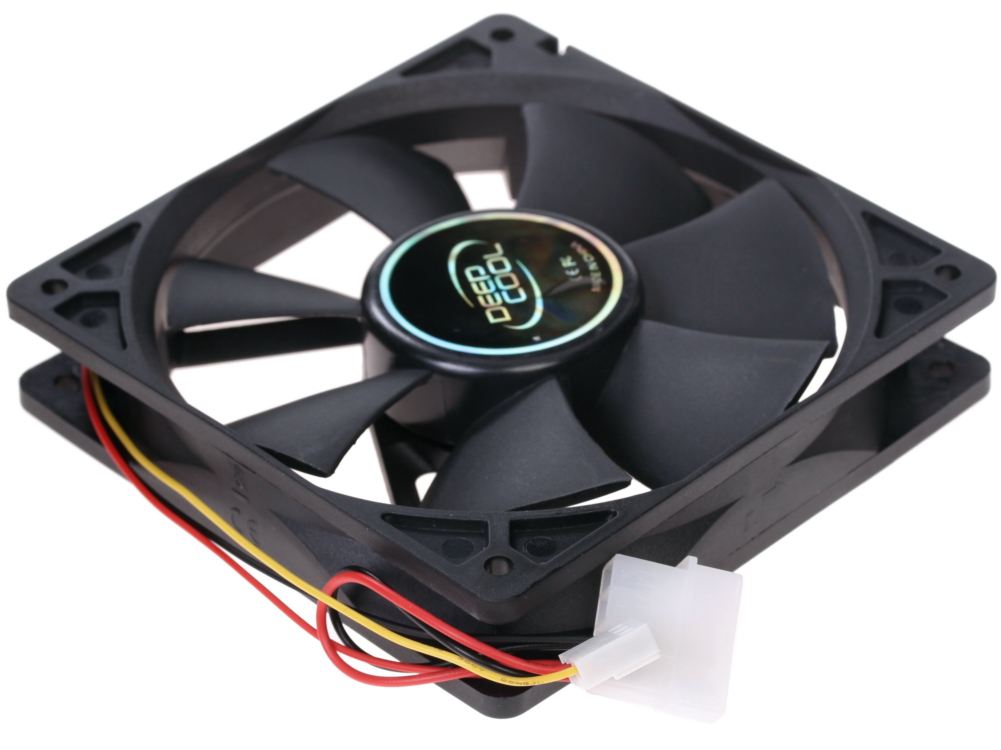 Вентилятор для корпуса DEEPCOOL XFAN 120 черный, 120 мм, 1300 об/мин, 23.7 дБ, 3 pin