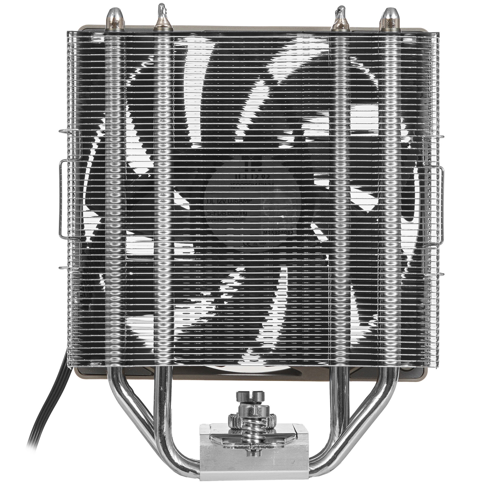 Кулер для процессора Thermalright Assassin Spirit 120 V2 серебристый/черный/серый (4-pin PWM, 154mm,