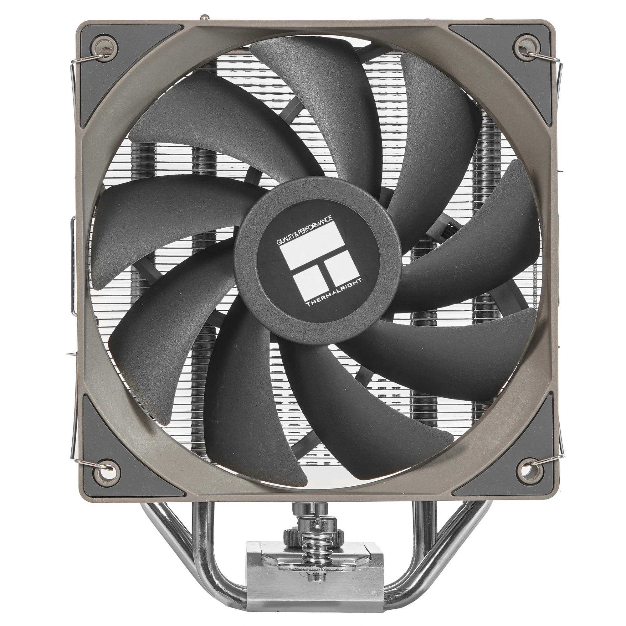 Кулер для процессора Thermalright Assassin Spirit 120 V2 серебристый/черный/серый (4-pin PWM, 154mm,