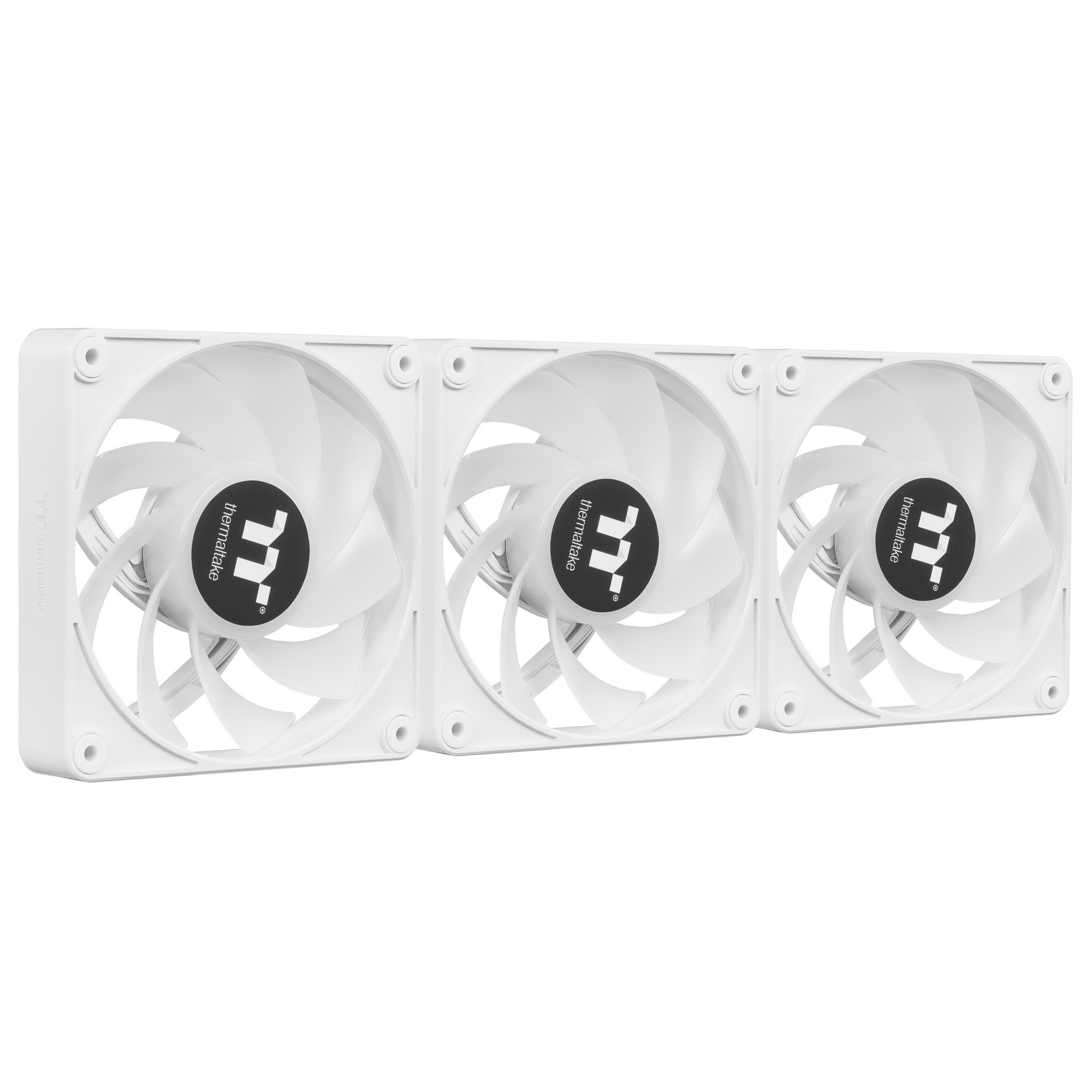 Комплект вентиляторов для корпуса Thermaltake CT120 EX Reverse ARGB Sync (3 шт.) белый, 120 мм, 2000