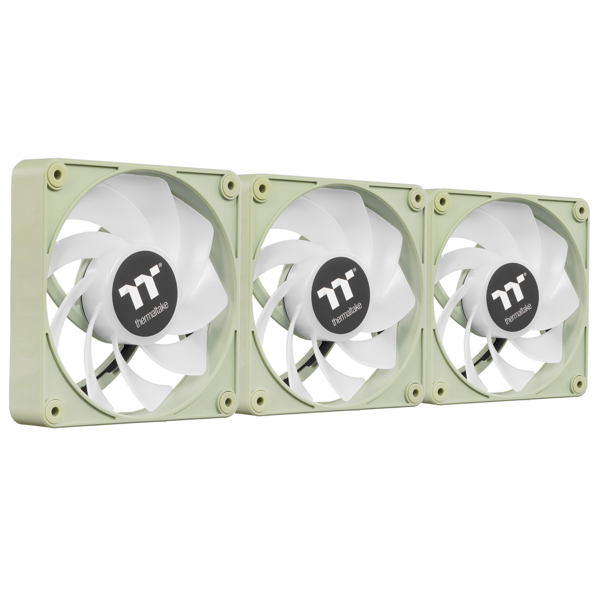 Комплект вентиляторов для корпуса Thermaltake CT120 EX Reverse ARGB Sync (3 шт.) зеленый, 120 мм, 20