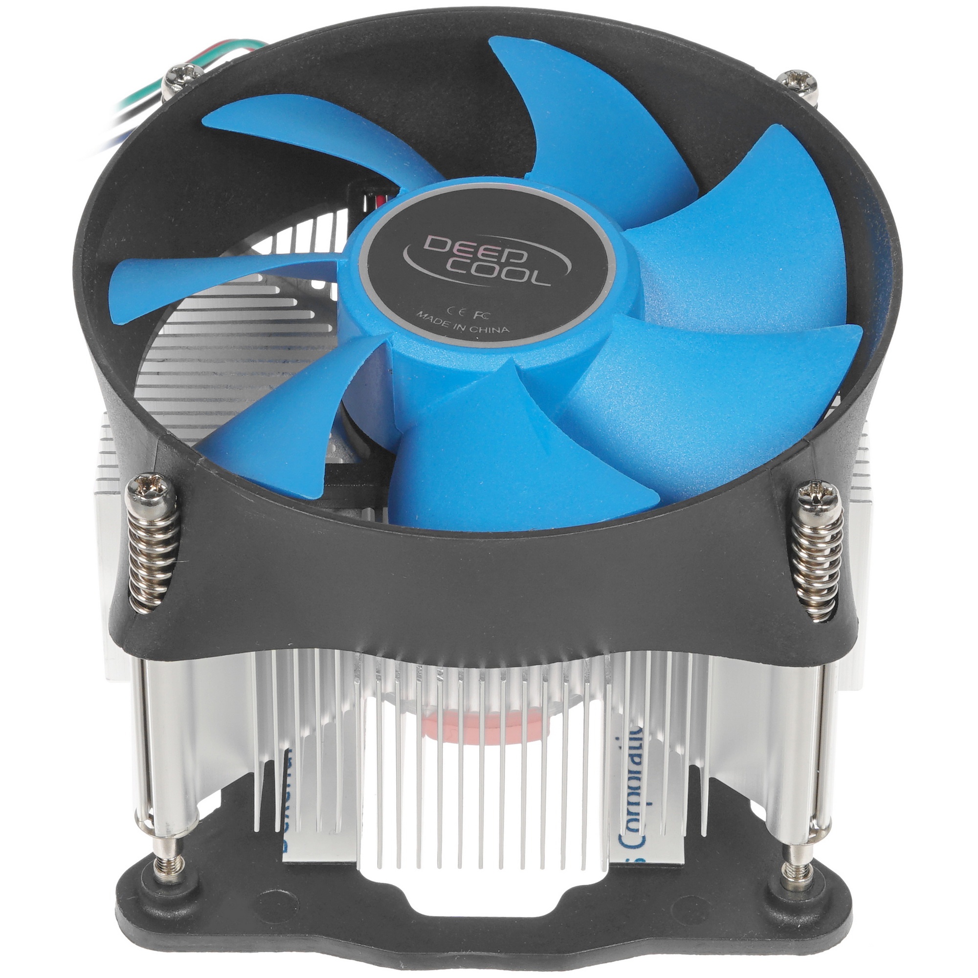 Кулер для процессора DEEPCOOL THETA 31 PWM черный/синий, 92 мм, алюминий/медь, 2400 об/мин, 32.5 дБ,