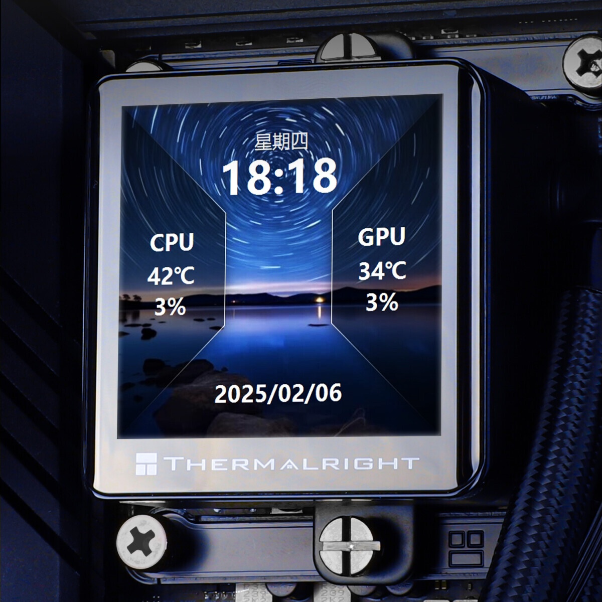Система водяного охлаждения Thermalright Grand Vision 360 ARGB Soc-AM5/AM4/1151/1200/2066/2011/1700