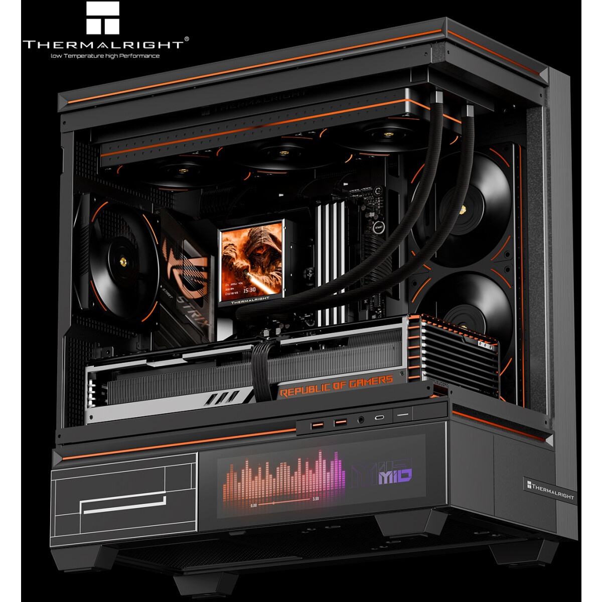 Система водяного охлаждения Thermalright Grand Vision 360 ARGB Soc-AM5/AM4/1151/1200/2066/2011/1700