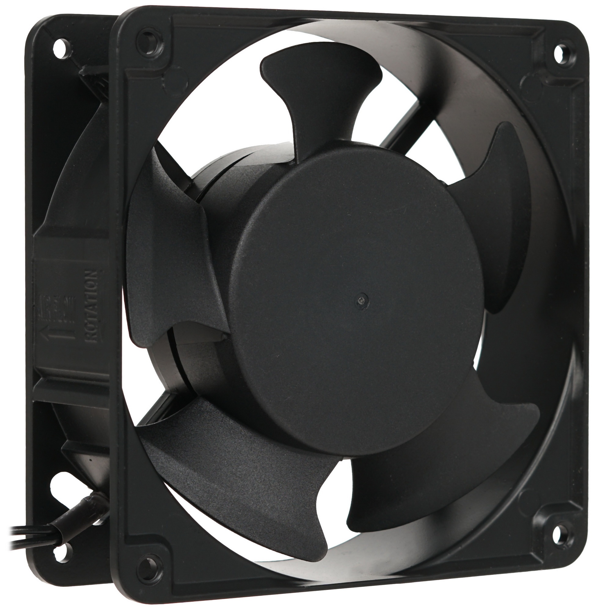 Вентилятор для корпуса ExeGate EX12038BAL черный, 120 мм, 2700 об/мин, 42 дБ