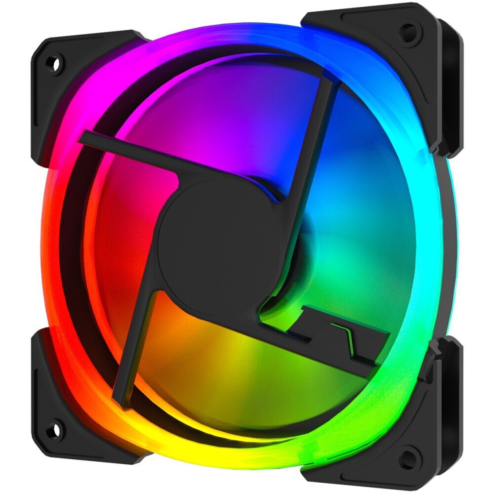 Вентилятор HSPD Case M1 ARGB черный 120mm