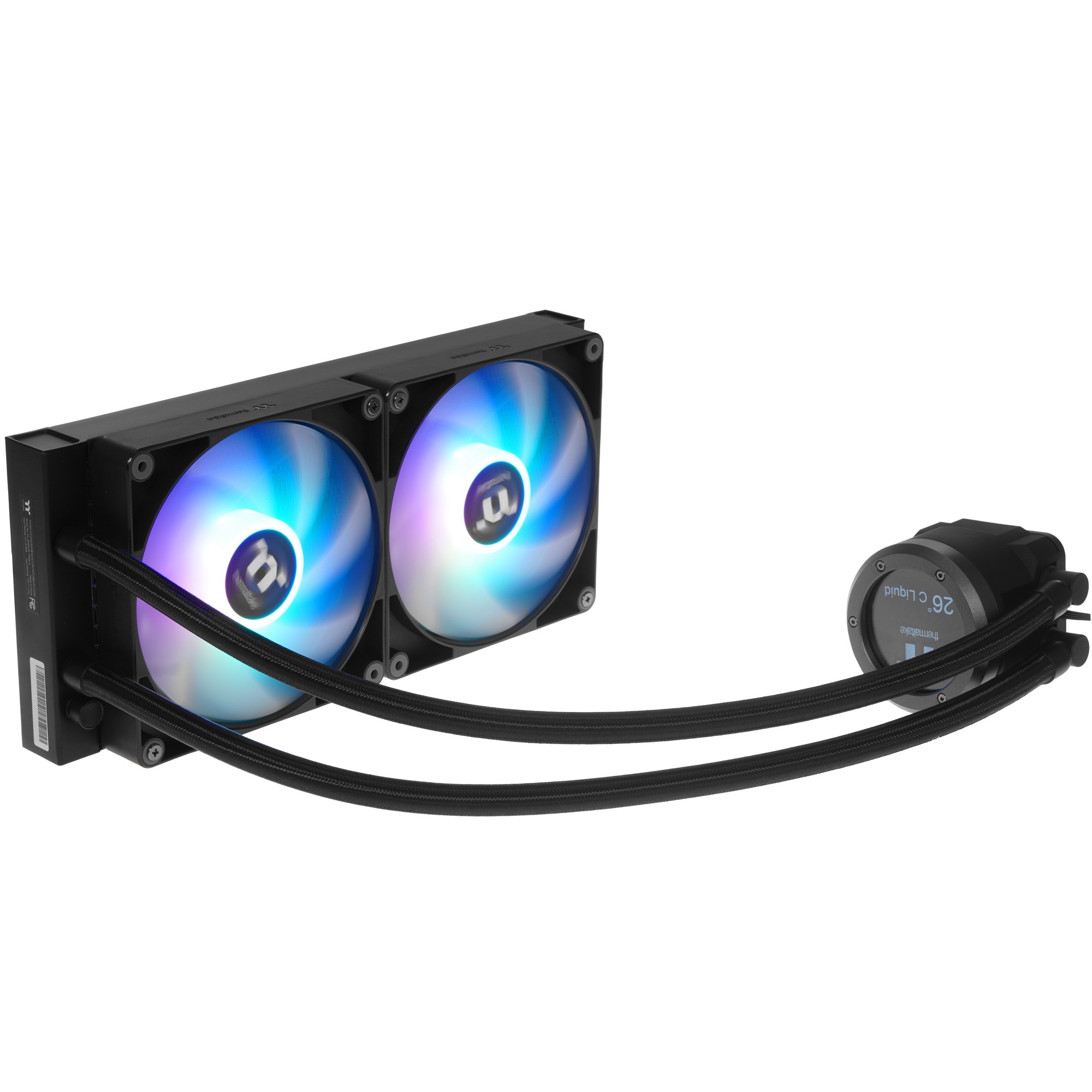 Система водяного охлаждения Thermaltake TH280 V2 Ultra ARGB Soc-AM5/AM4/1151/1200/1700 черный 4-pin