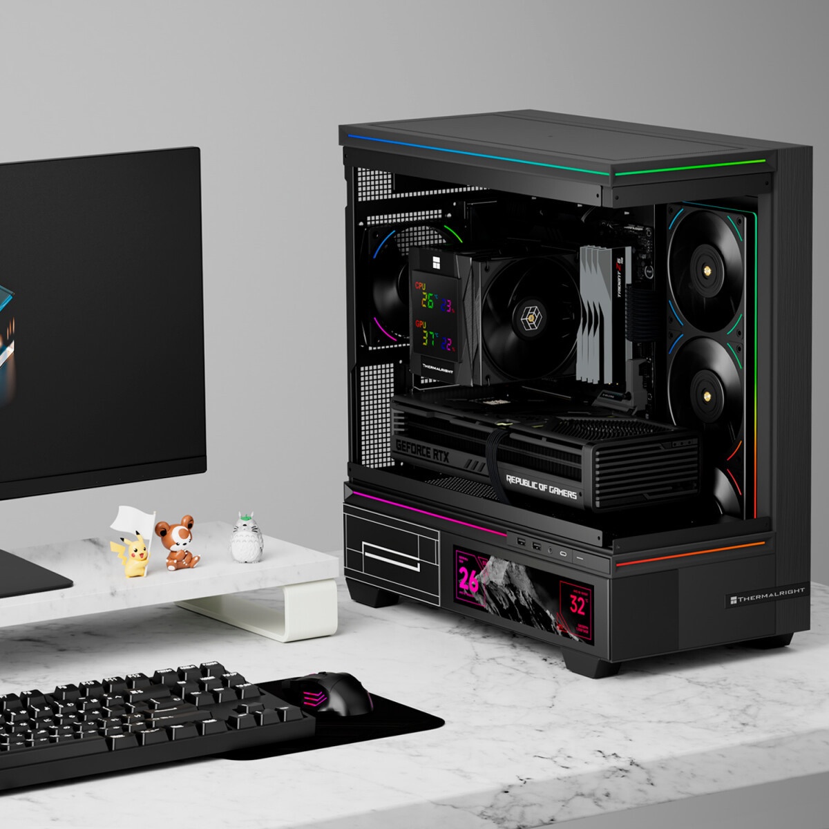 Устройство охлаждения(кулер) Thermalright True Spirit 120 Ultimate Soc-AM5/AM4/1151/1200/2066/2011/1