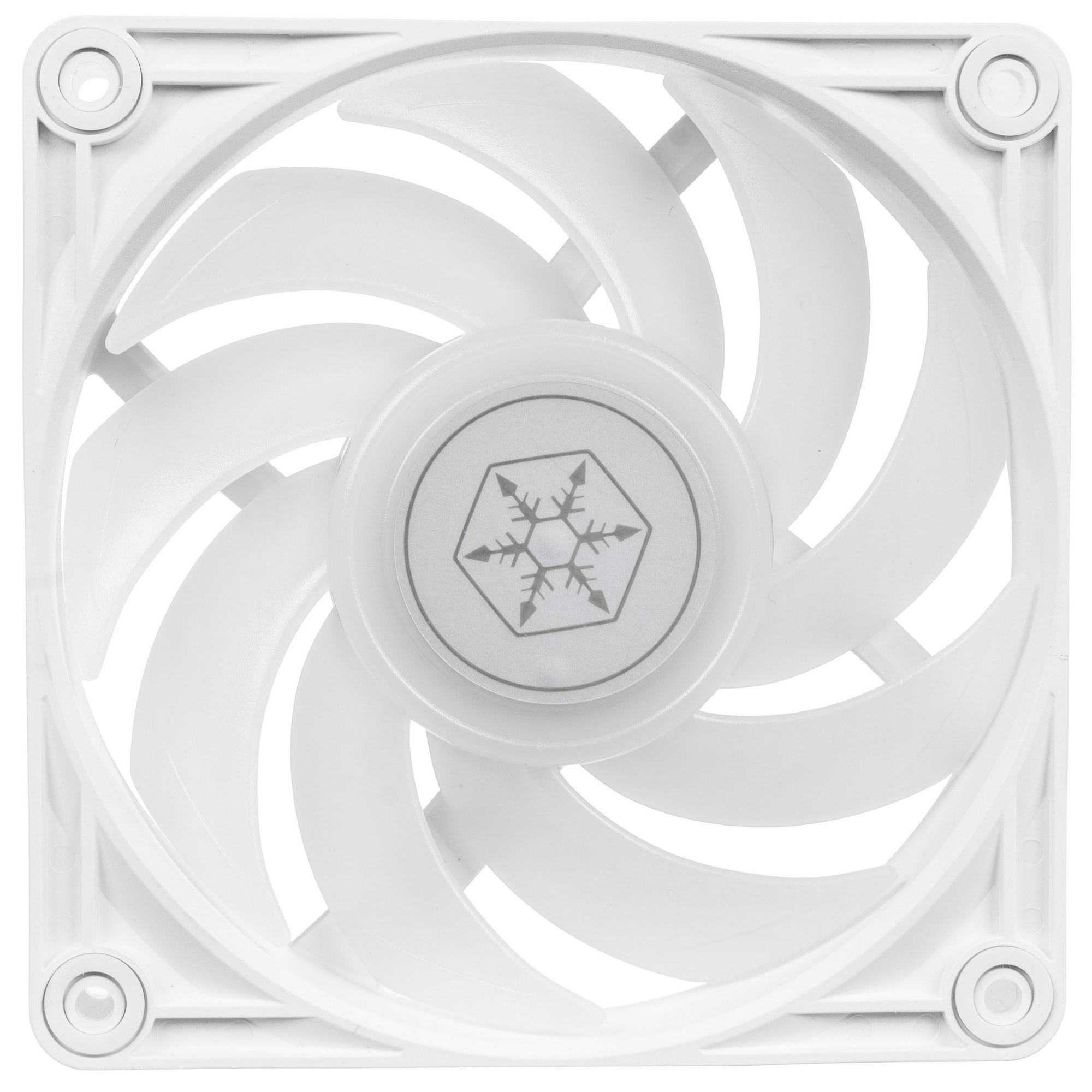 Вентилятор для корпуса Silverstone VISTA 120 ARGB белый, 120 мм, 2000 об/мин, 30.6 дБ, 4 pin