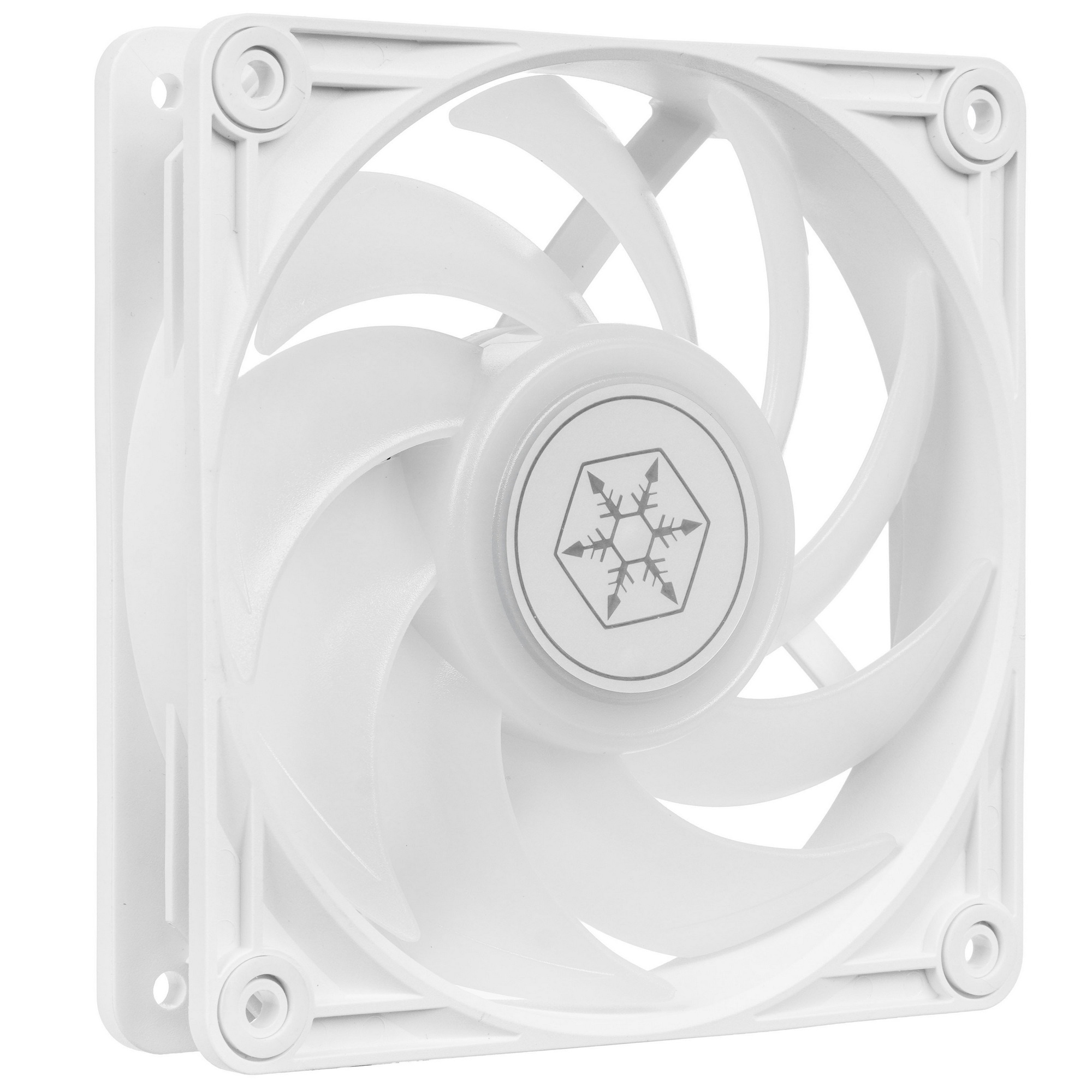 Вентилятор для корпуса Silverstone VISTA 120 ARGB белый, 120 мм, 2000 об/мин, 30.6 дБ, 4 pin