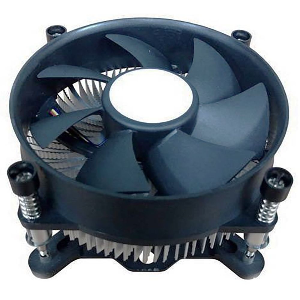 Кулер ForceTake CI-09225G-YSE02-DP черный 92мм алюминий 2700rpm 33db 3-pin 65W