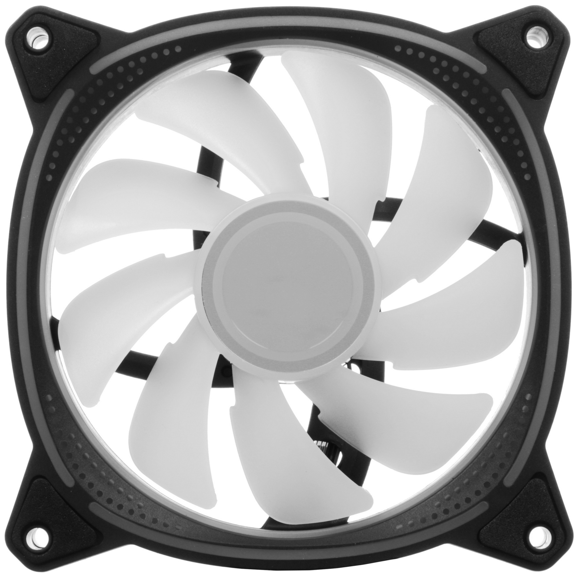 Вентилятор для корпуса Bloody BD-CF120ARGB6 ARGB черный, 120 мм, 1600 об/мин, 26 дБ, 4 pin