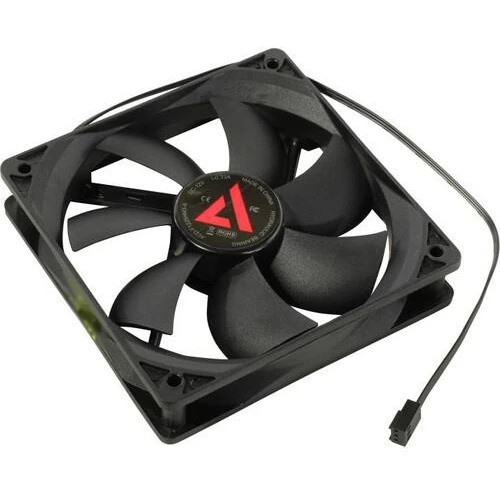 Вентилятор для корпуса Alseye ACD-F1225HM3-A черный, 120 мм, пластик, 1600 об/мин, 28 дБ, 3 pin