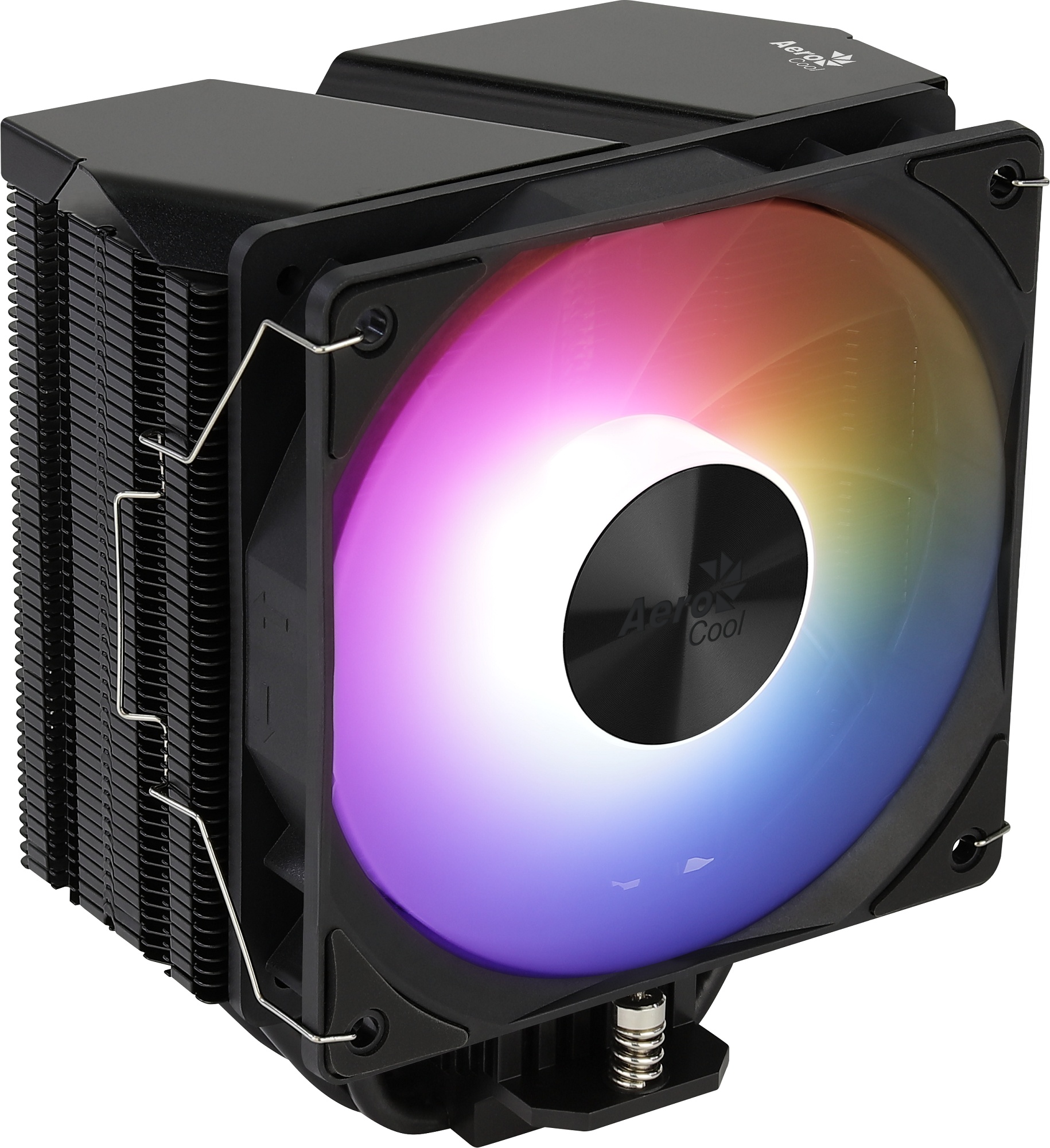 Кулер для процессора AeroCool / Formula Rime 4 черный, 120 мм, алюминий/медь, 1800 об/мин, 34 дБ, 4