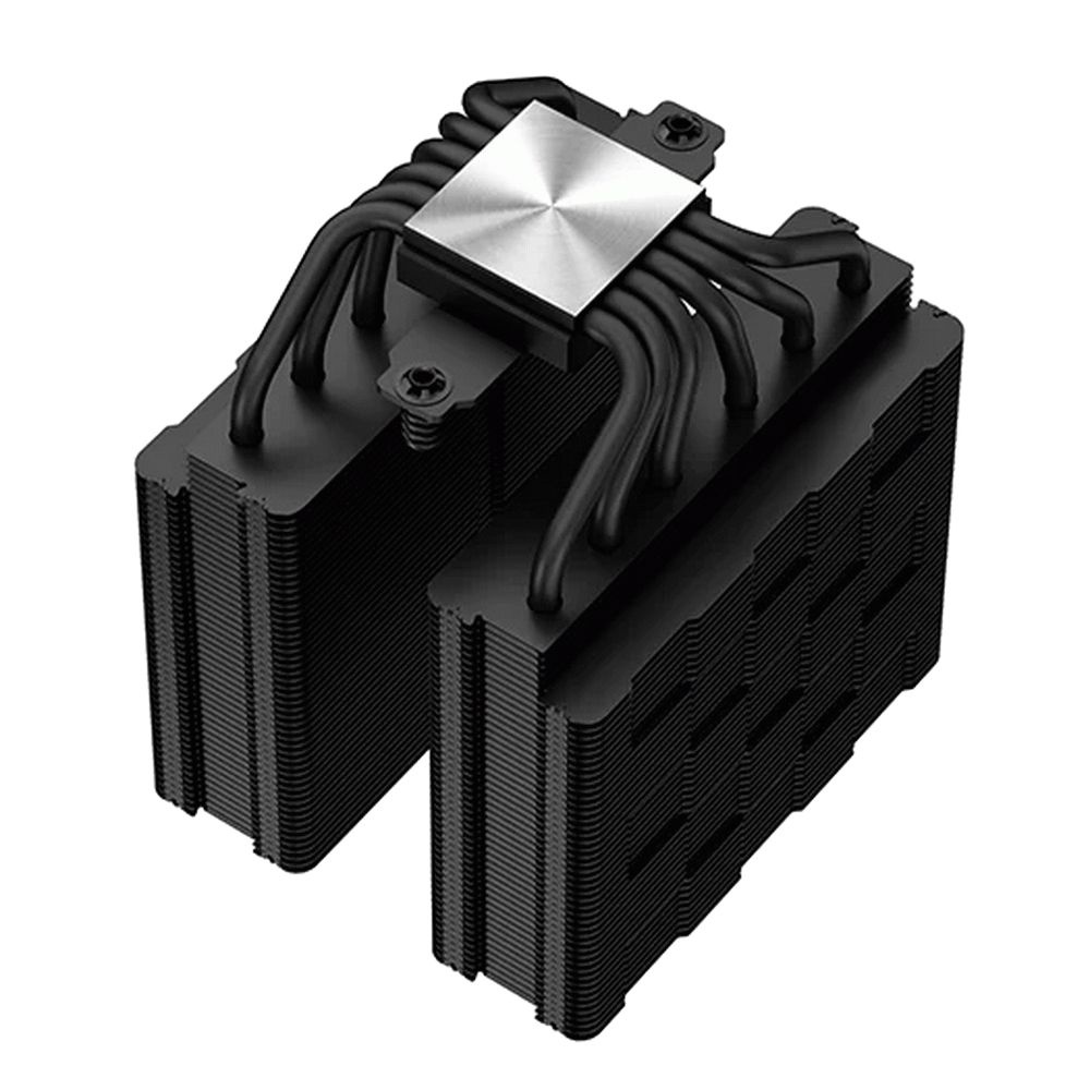 Кулер для процессора DEEPCOOL AG620 BK ARGB черный, 120 мм, алюминий/медь, 1850 об/мин, 29.4 дБ, 4 p
