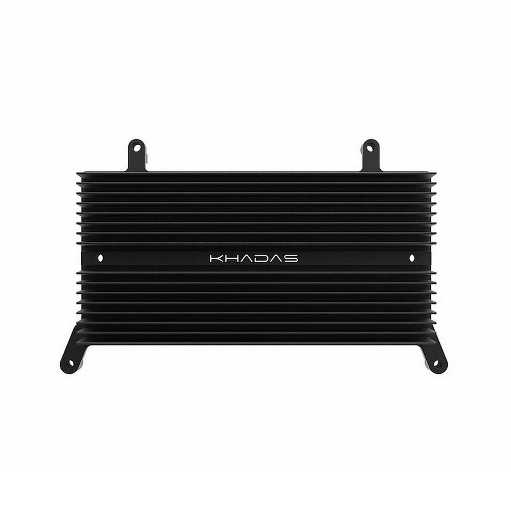 Радиатор Khadas Passive VIM Heatsink designed for VIM1 / 2/3 / 3L, Edge-V, Aluminum, Black, VIMs The
