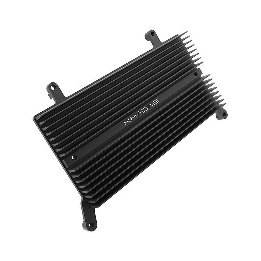 Радиатор Khadas Passive VIM Heatsink designed for VIM1 / 2/3 / 3L, Edge-V, Aluminum, Black, VIMs The