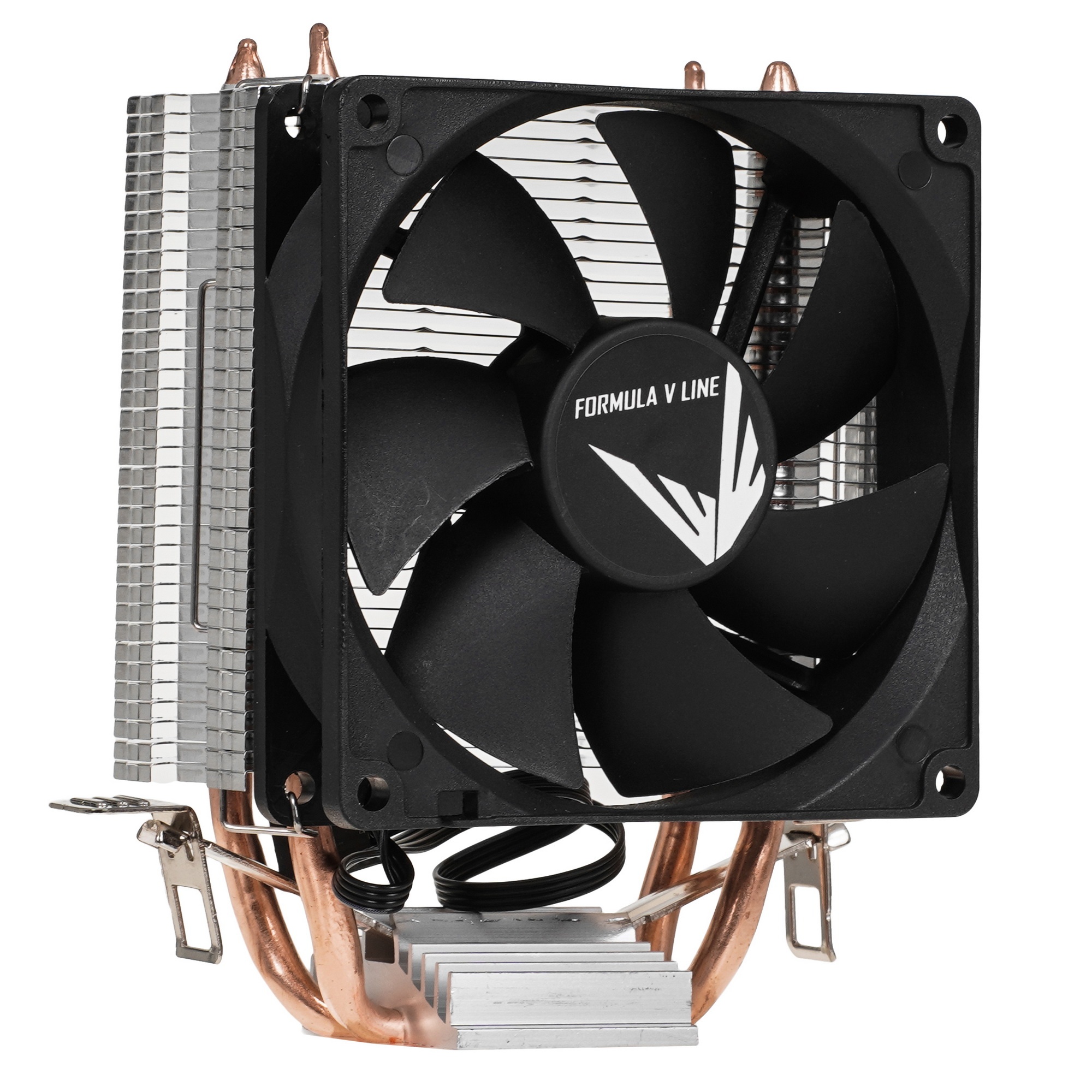 Устройство охлаждения (кулер) Aerocool Formula Ice Boid 2PSDB черный 90мм алюминий+медь 2100rpm 34db
